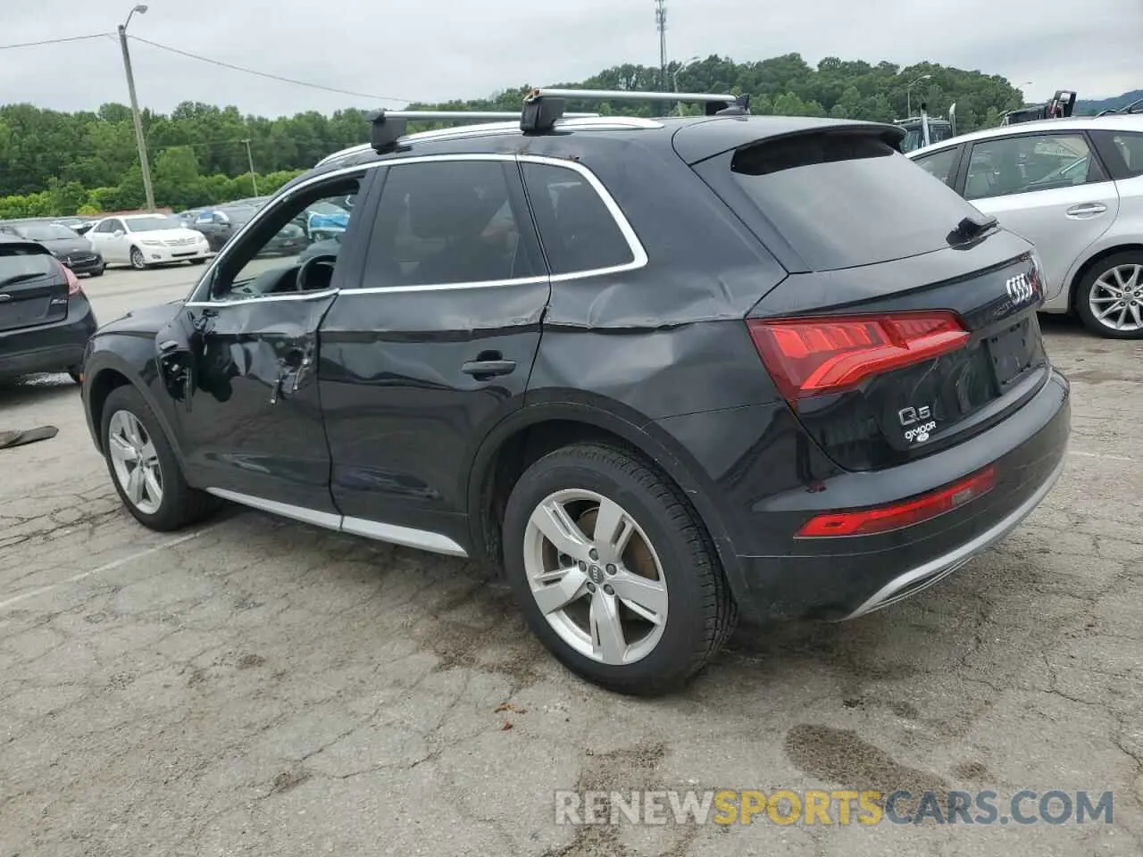 2 Photograph of a damaged car WA1BNAFY0K2055370 AUDI Q5 2019