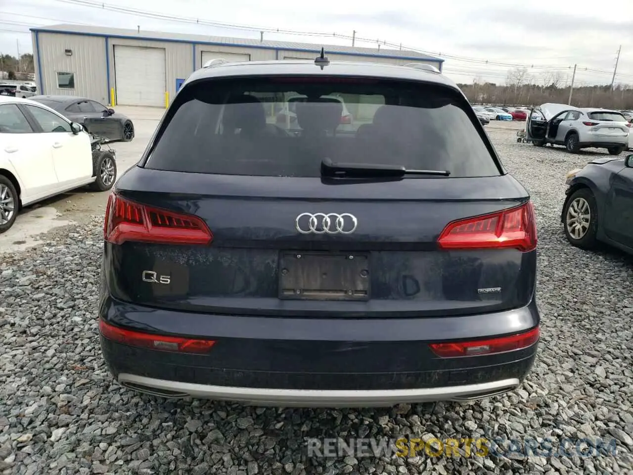6 Photograph of a damaged car WA1BNAFY0K2065008 AUDI Q5 2019