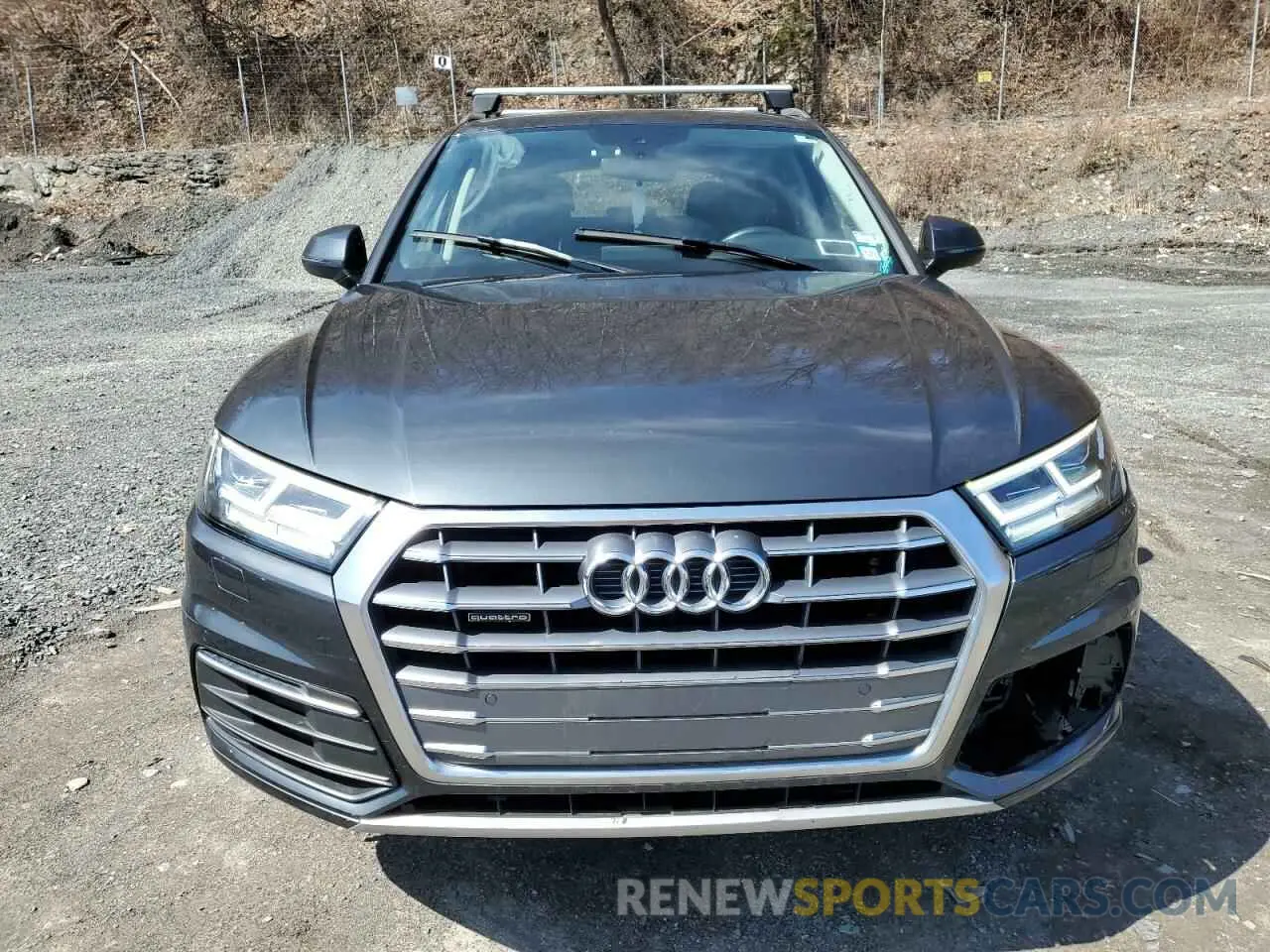 5 Photograph of a damaged car WA1BNAFY0K2127944 AUDI Q5 2019