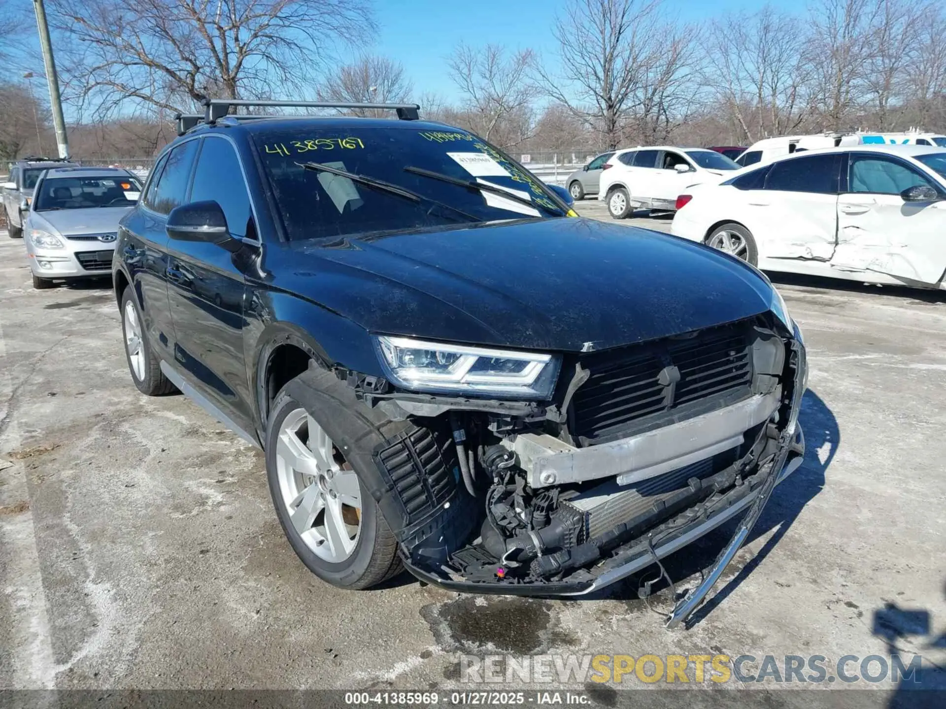 1 Photograph of a damaged car WA1BNAFY0K2135140 AUDI Q5 2019