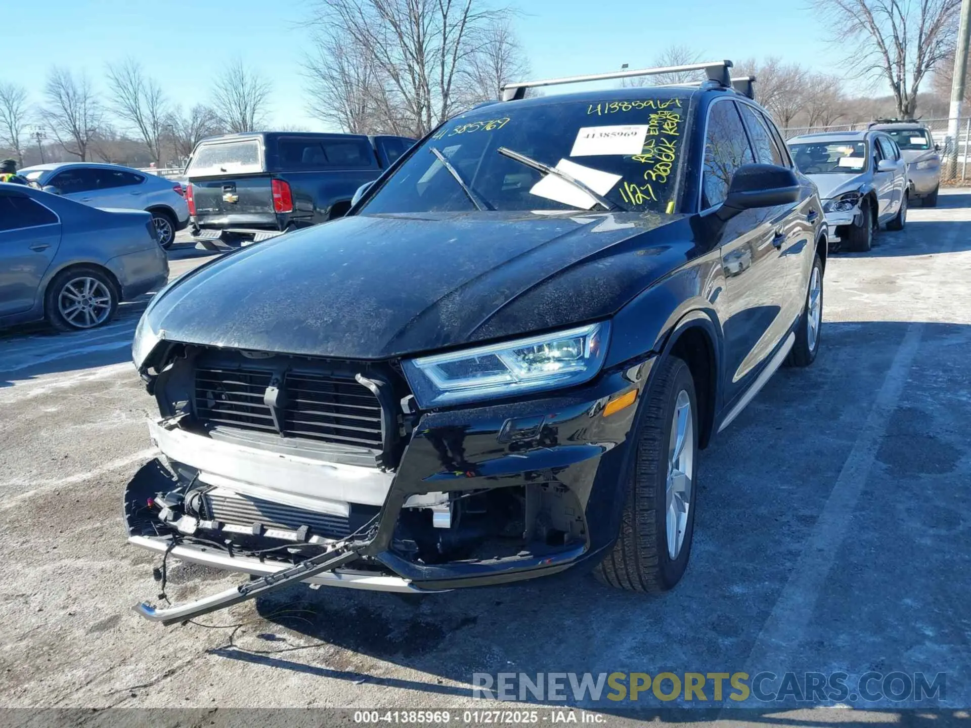 2 Photograph of a damaged car WA1BNAFY0K2135140 AUDI Q5 2019