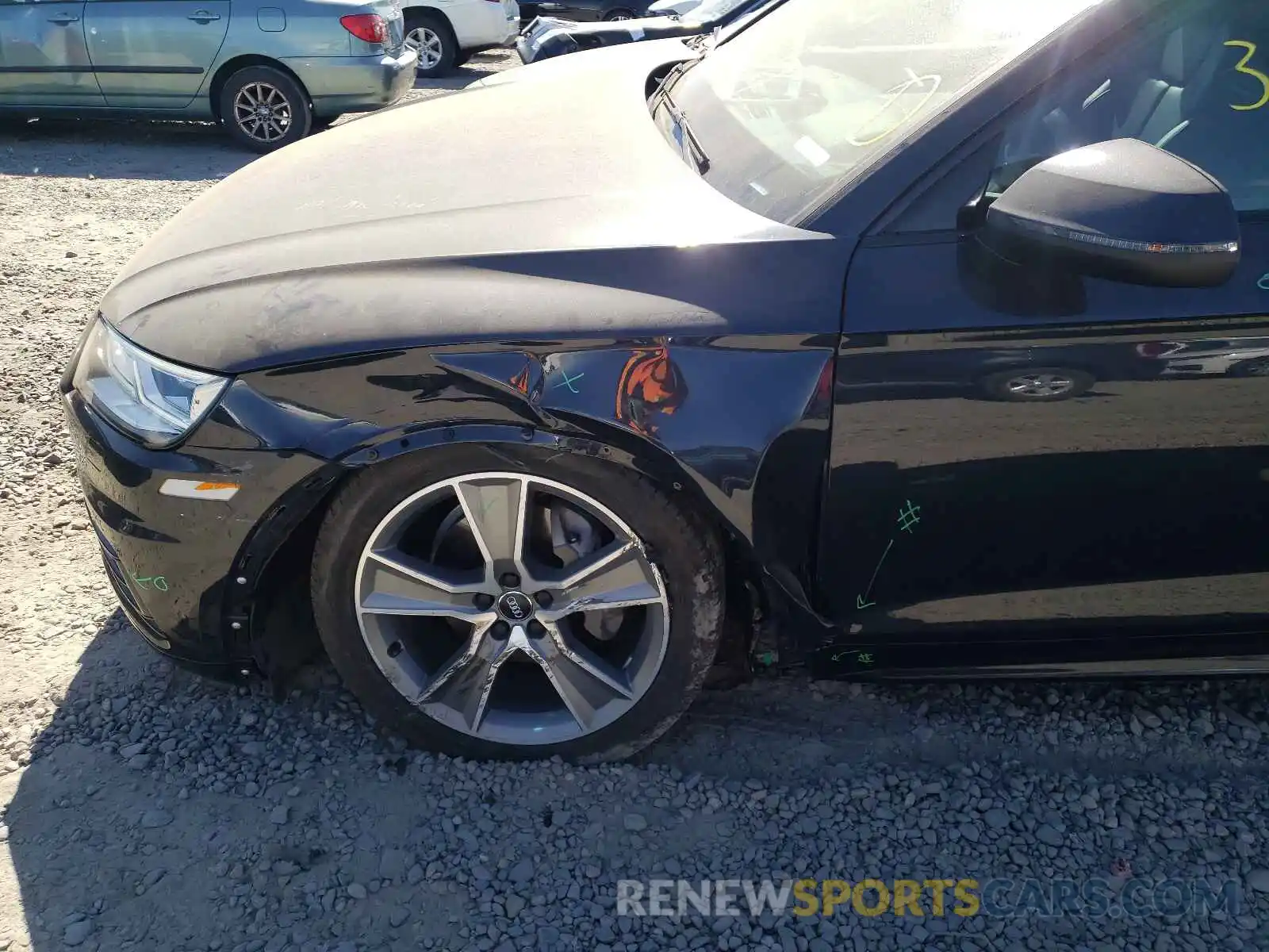 9 Photograph of a damaged car WA1BNAFY1K2018568 AUDI Q5 2019