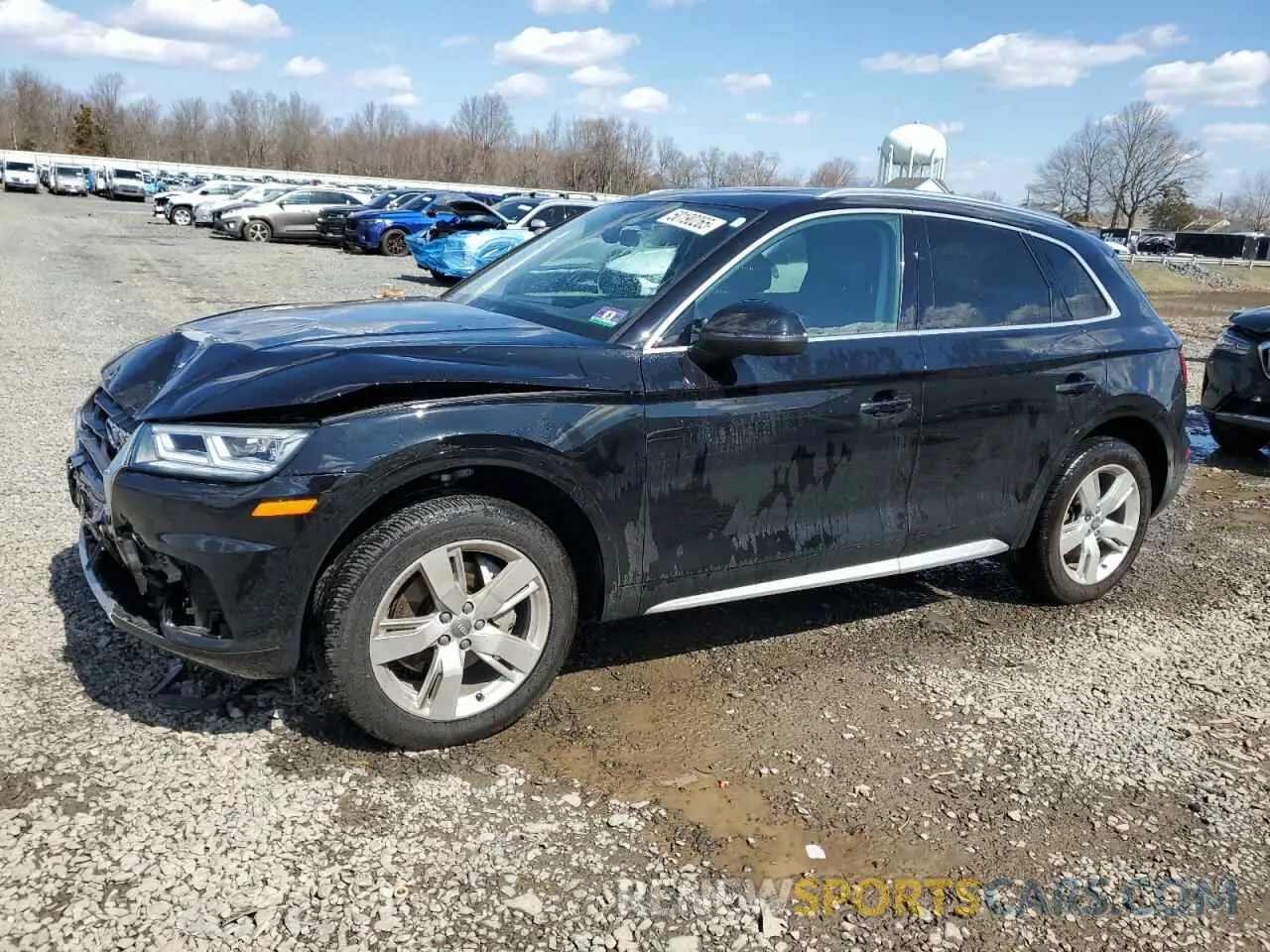 1 Photograph of a damaged car WA1BNAFY1K2020465 AUDI Q5 2019