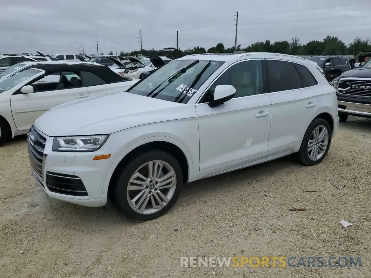 1 Photograph of a damaged car WA1BNAFY1K2024869 AUDI Q5 2019