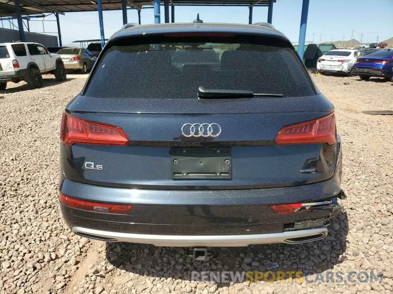 6 Photograph of a damaged car WA1BNAFY1K2026962 AUDI Q5 2019