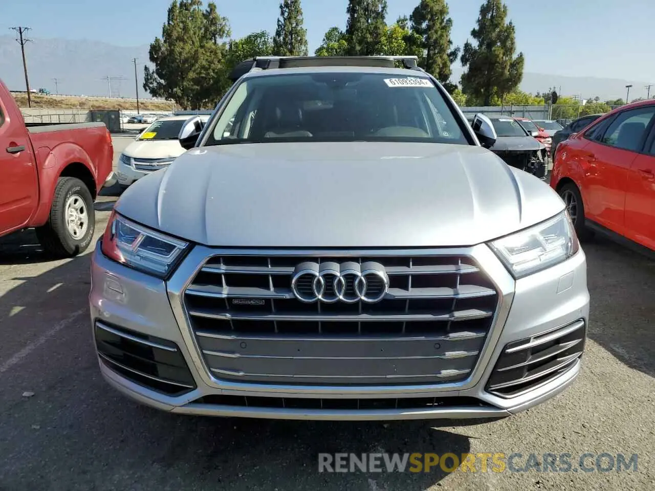 5 Photograph of a damaged car WA1BNAFY1K2027920 AUDI Q5 2019