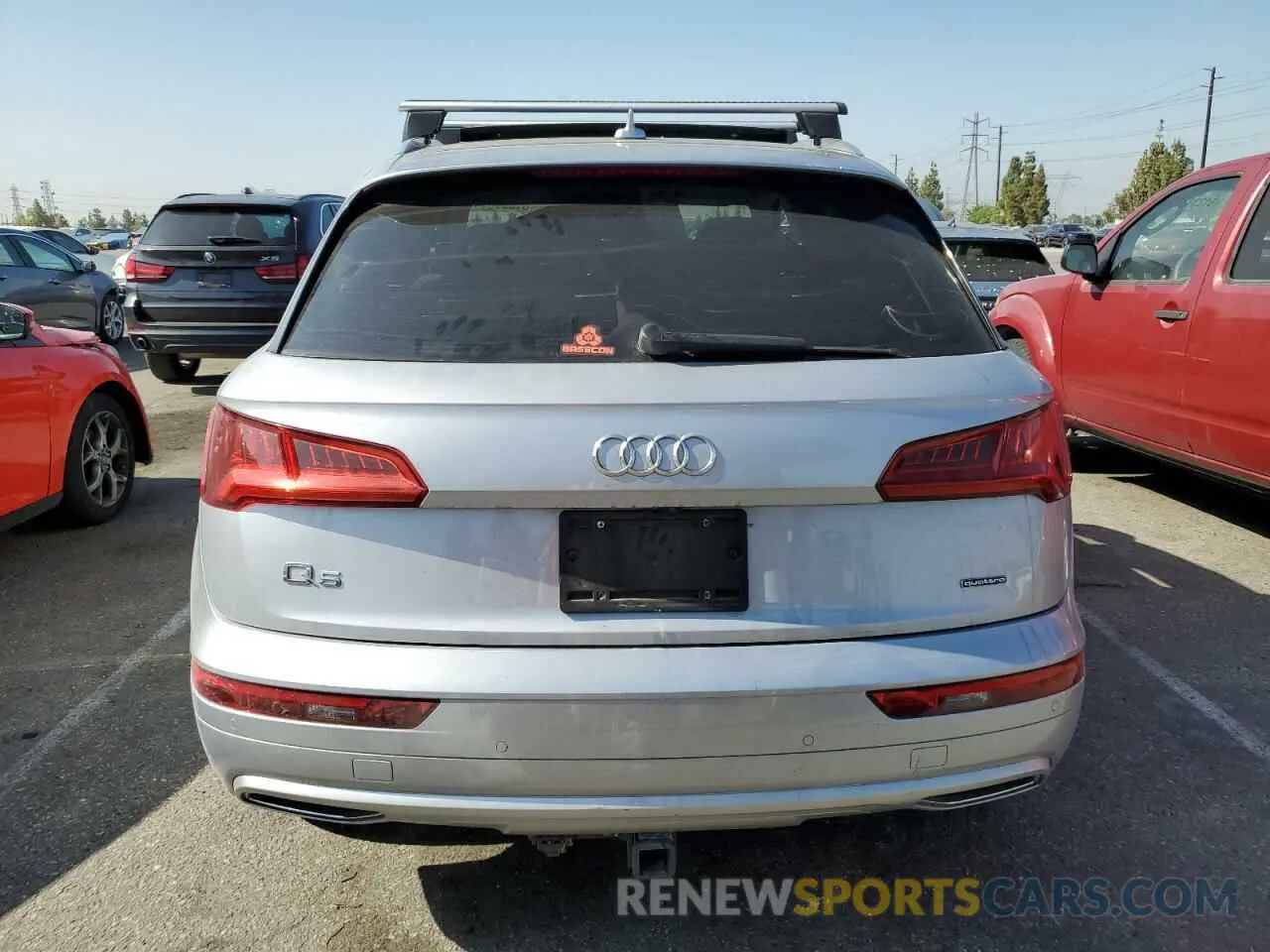 6 Photograph of a damaged car WA1BNAFY1K2027920 AUDI Q5 2019
