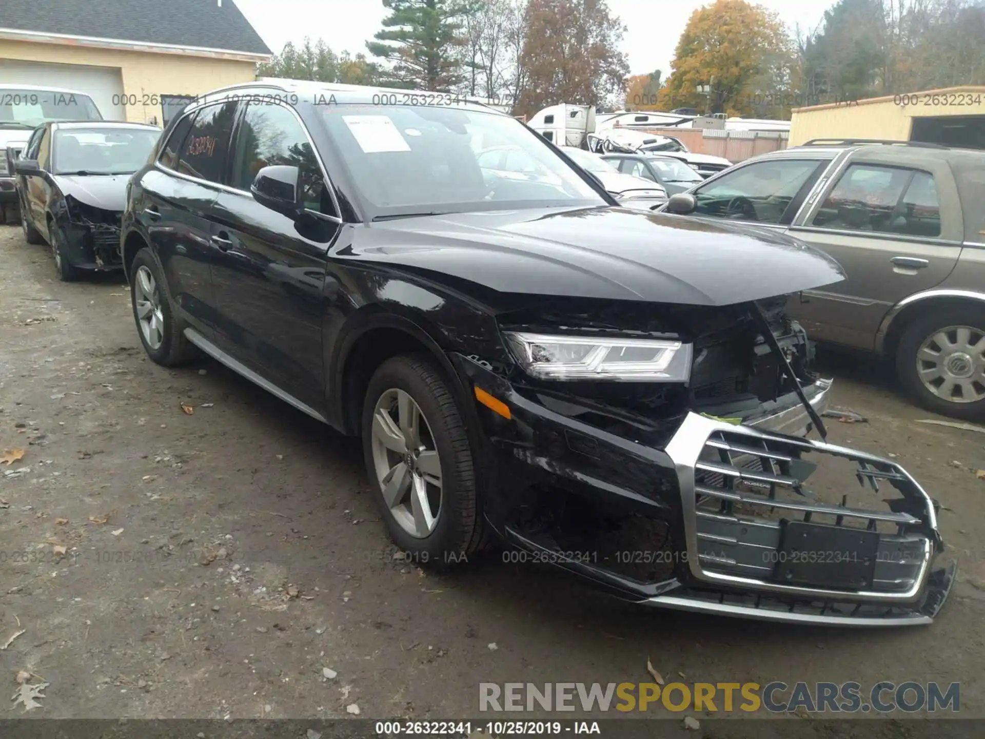 1 Photograph of a damaged car WA1BNAFY1K2041378 AUDI Q5 2019