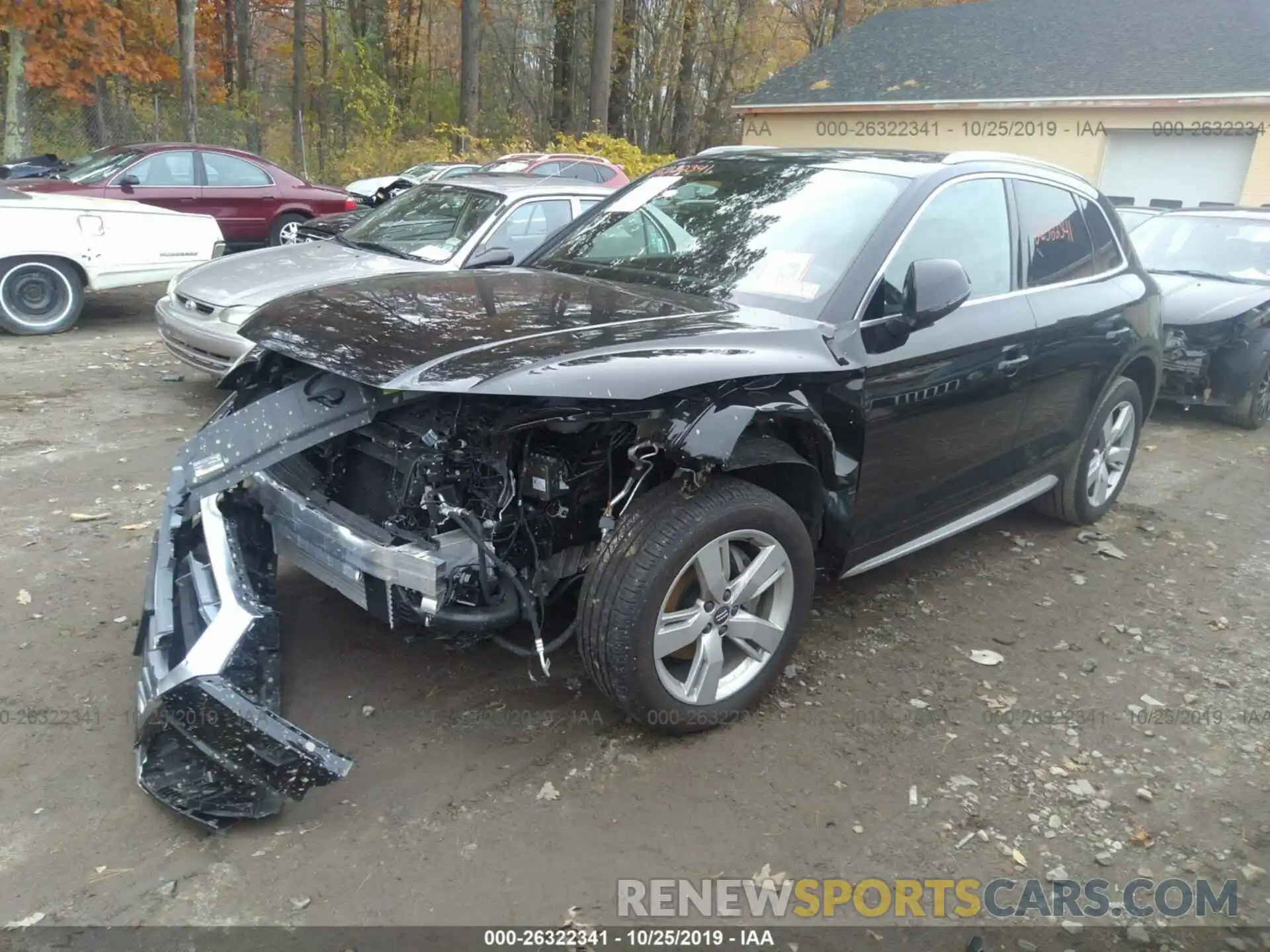 2 Photograph of a damaged car WA1BNAFY1K2041378 AUDI Q5 2019