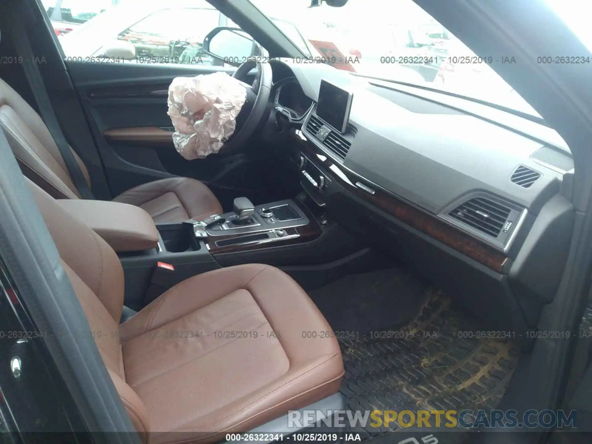 5 Photograph of a damaged car WA1BNAFY1K2041378 AUDI Q5 2019