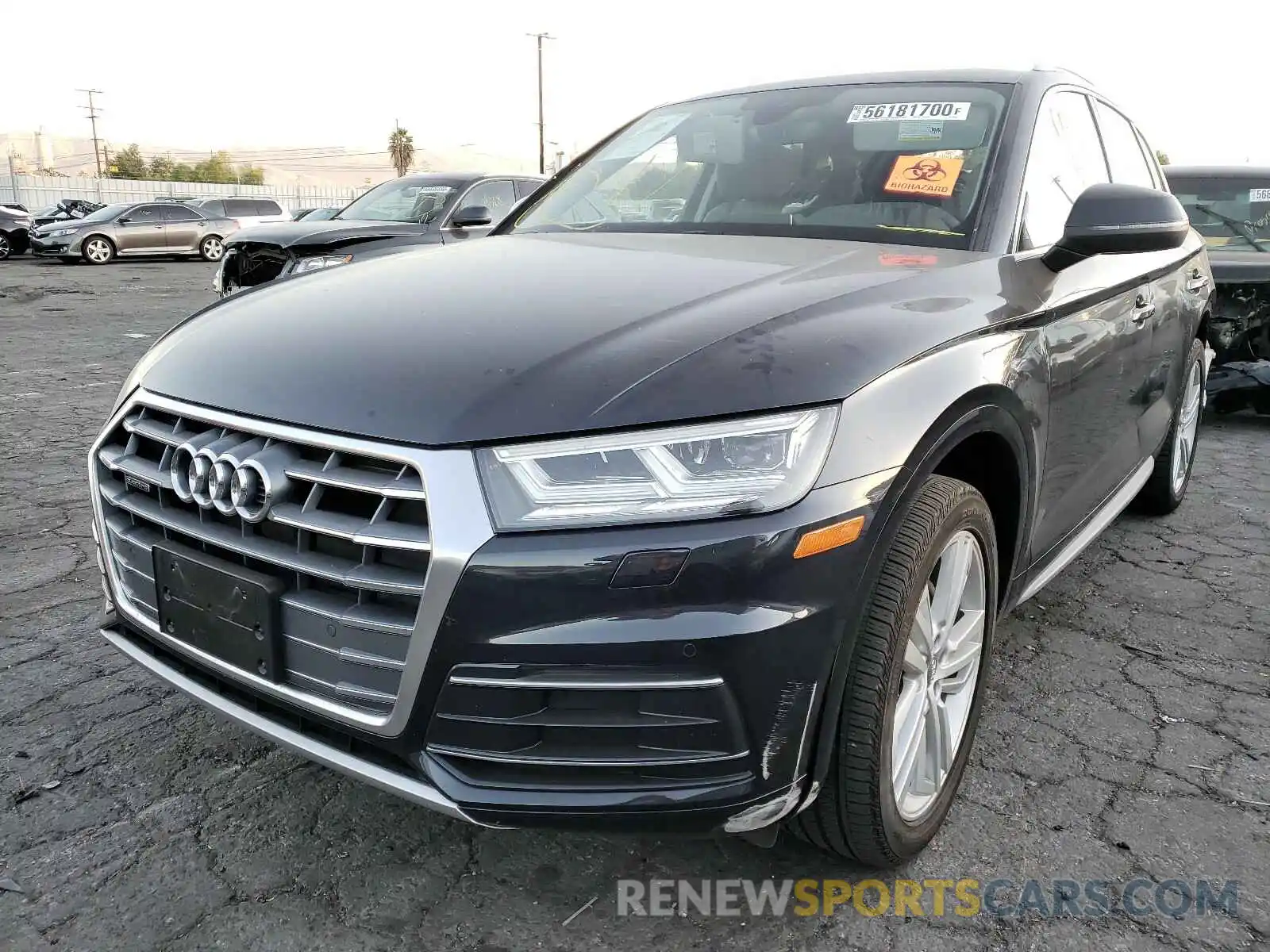 2 Photograph of a damaged car WA1BNAFY1K2044703 AUDI Q5 2019