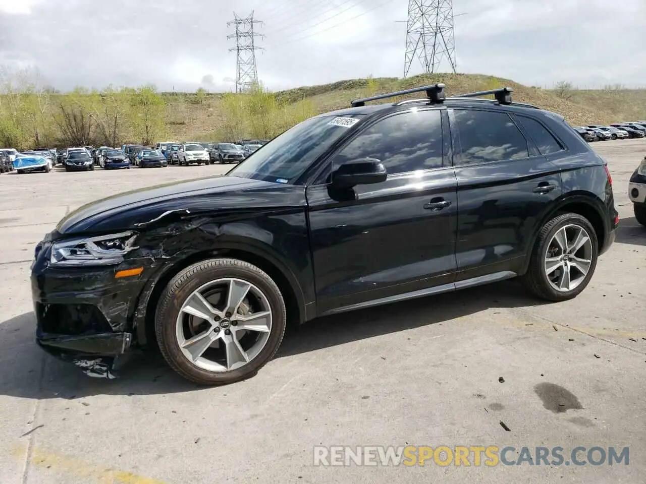 1 Photograph of a damaged car WA1BNAFY1K2066474 AUDI Q5 2019