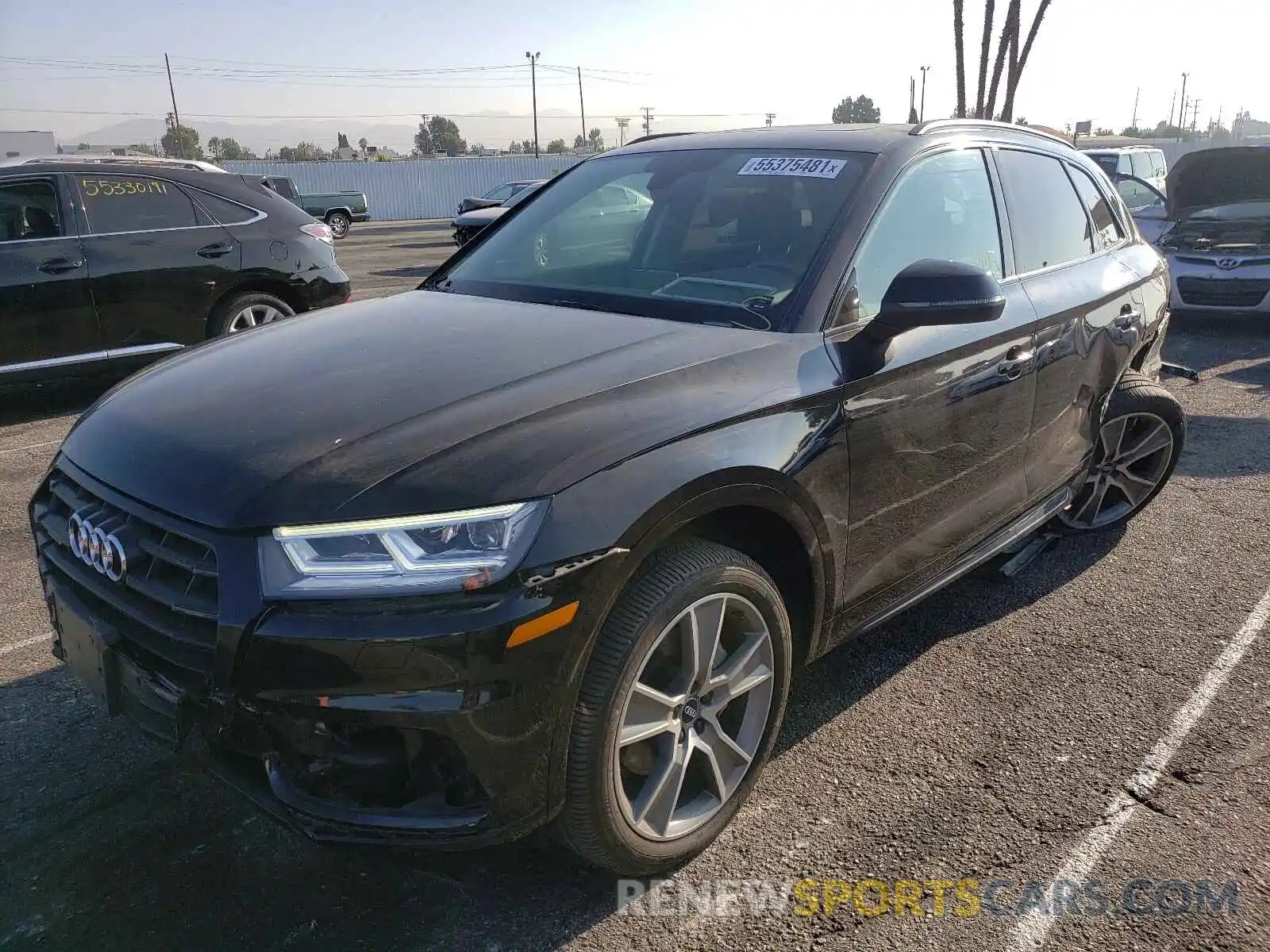 2 Photograph of a damaged car WA1BNAFY1K2071349 AUDI Q5 2019