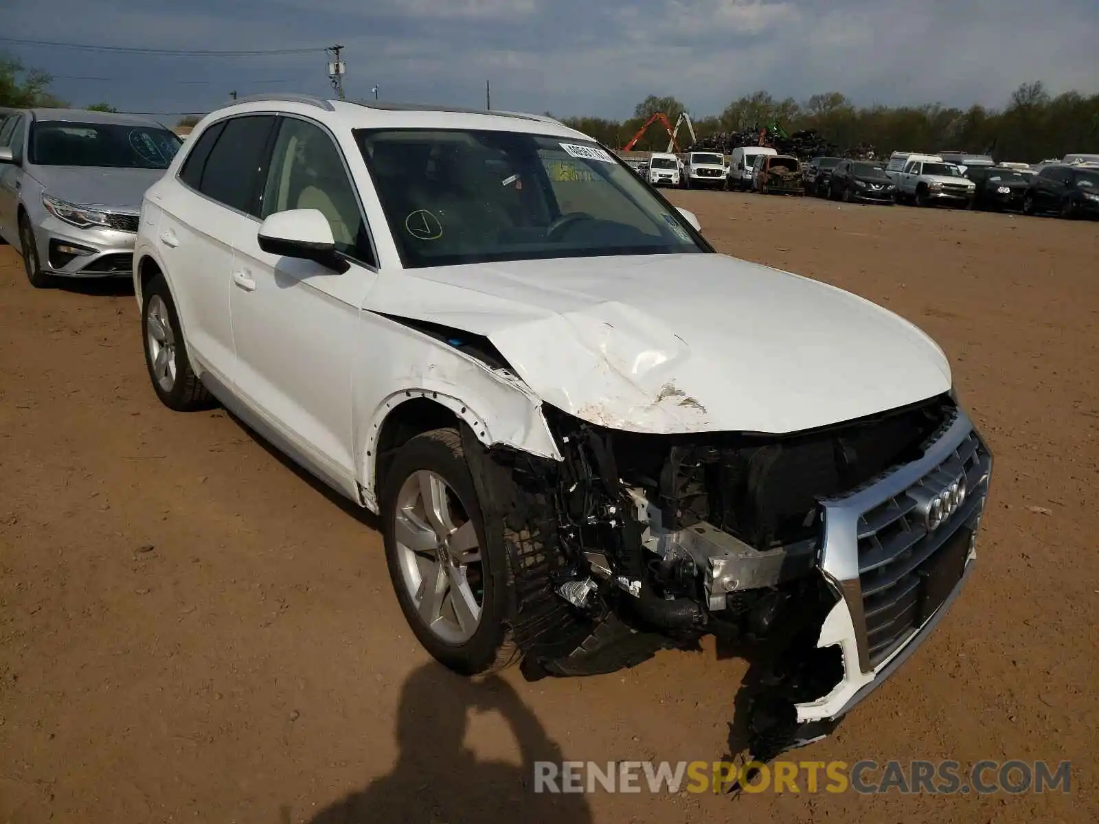 1 Photograph of a damaged car WA1BNAFY1K2076308 AUDI Q5 2019