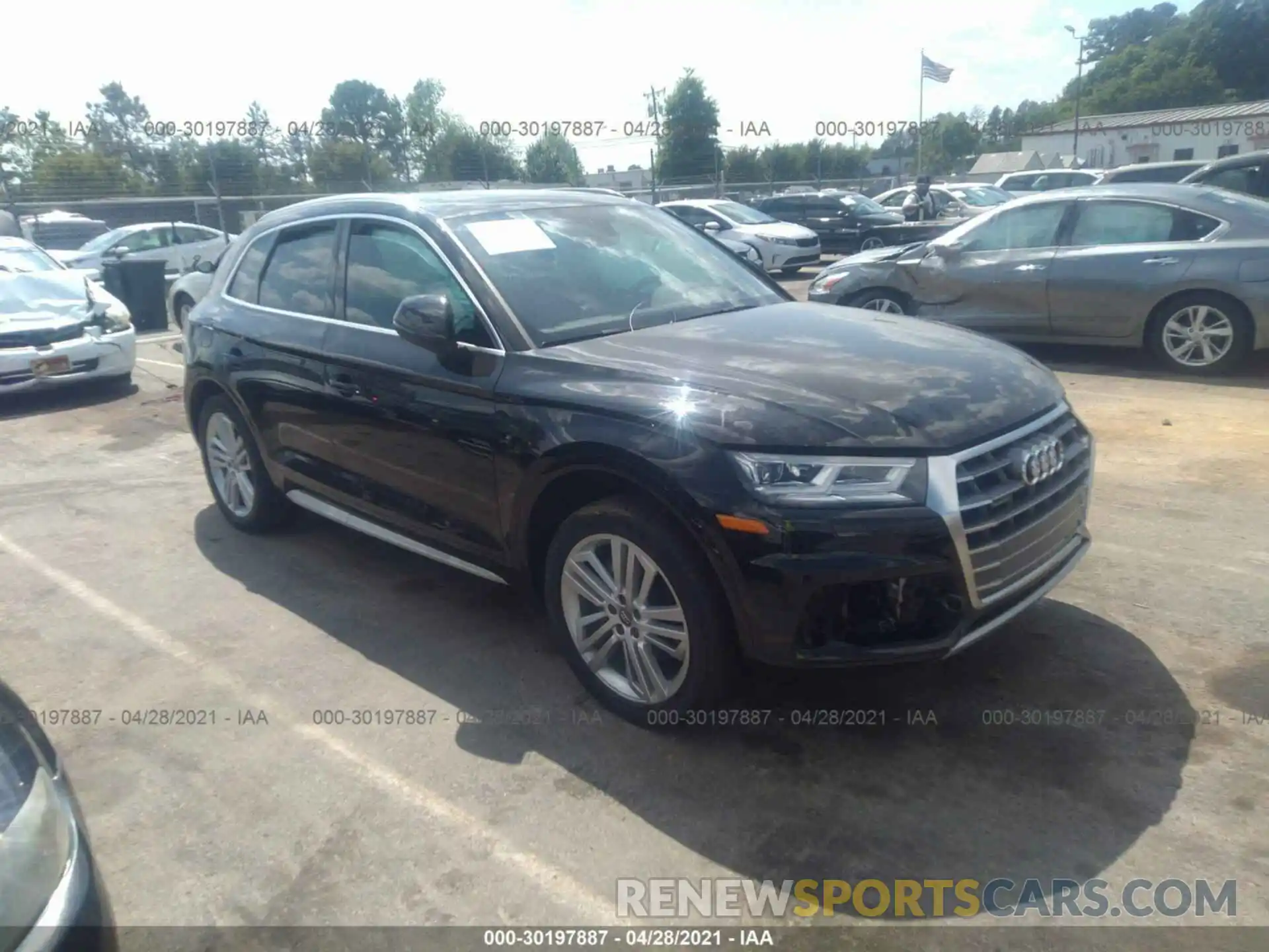 1 Photograph of a damaged car WA1BNAFY1K2091892 AUDI Q5 2019