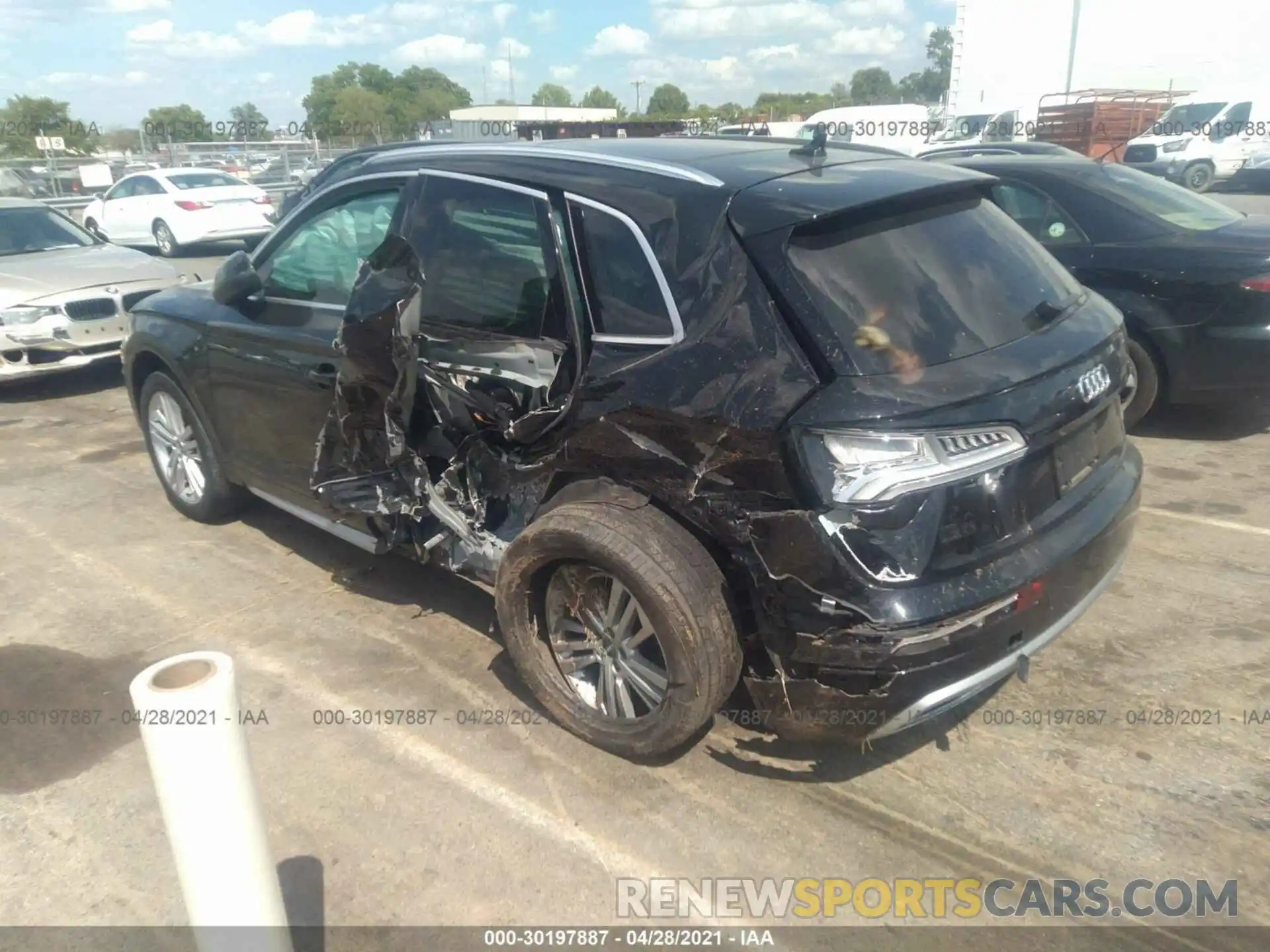 3 Photograph of a damaged car WA1BNAFY1K2091892 AUDI Q5 2019