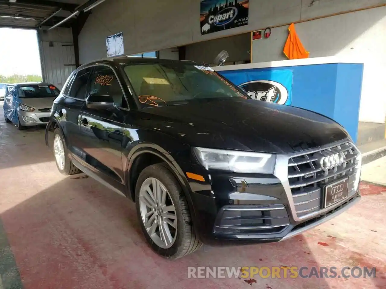 1 Photograph of a damaged car WA1BNAFY1K2097823 AUDI Q5 2019