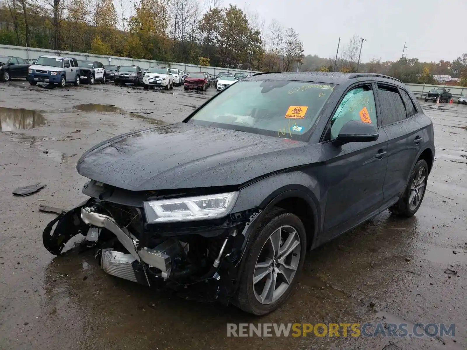 2 Photograph of a damaged car WA1BNAFY1K2108870 AUDI Q5 2019