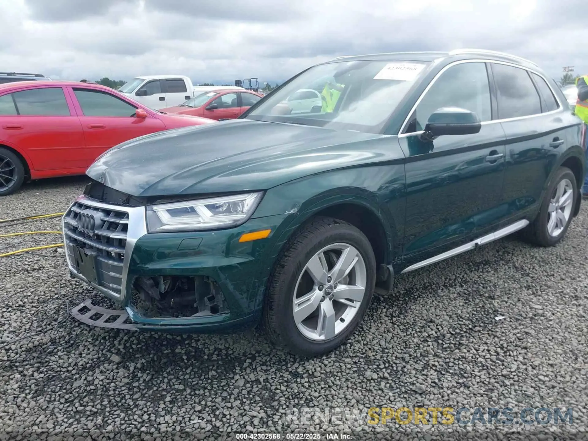 2 Photograph of a damaged car WA1BNAFY1K2126527 AUDI Q5 2019