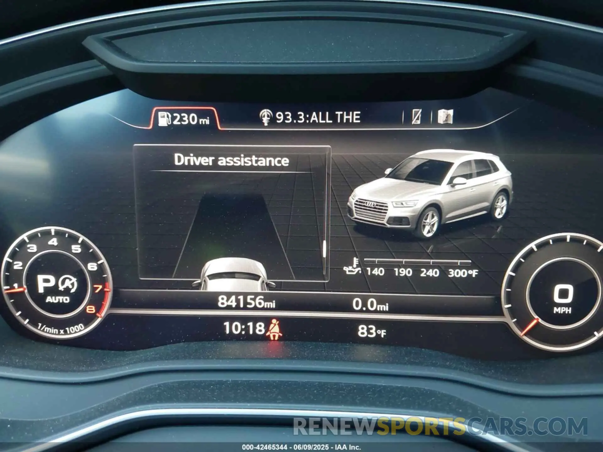 7 Photograph of a damaged car WA1BNAFY1K2139360 AUDI Q5 2019