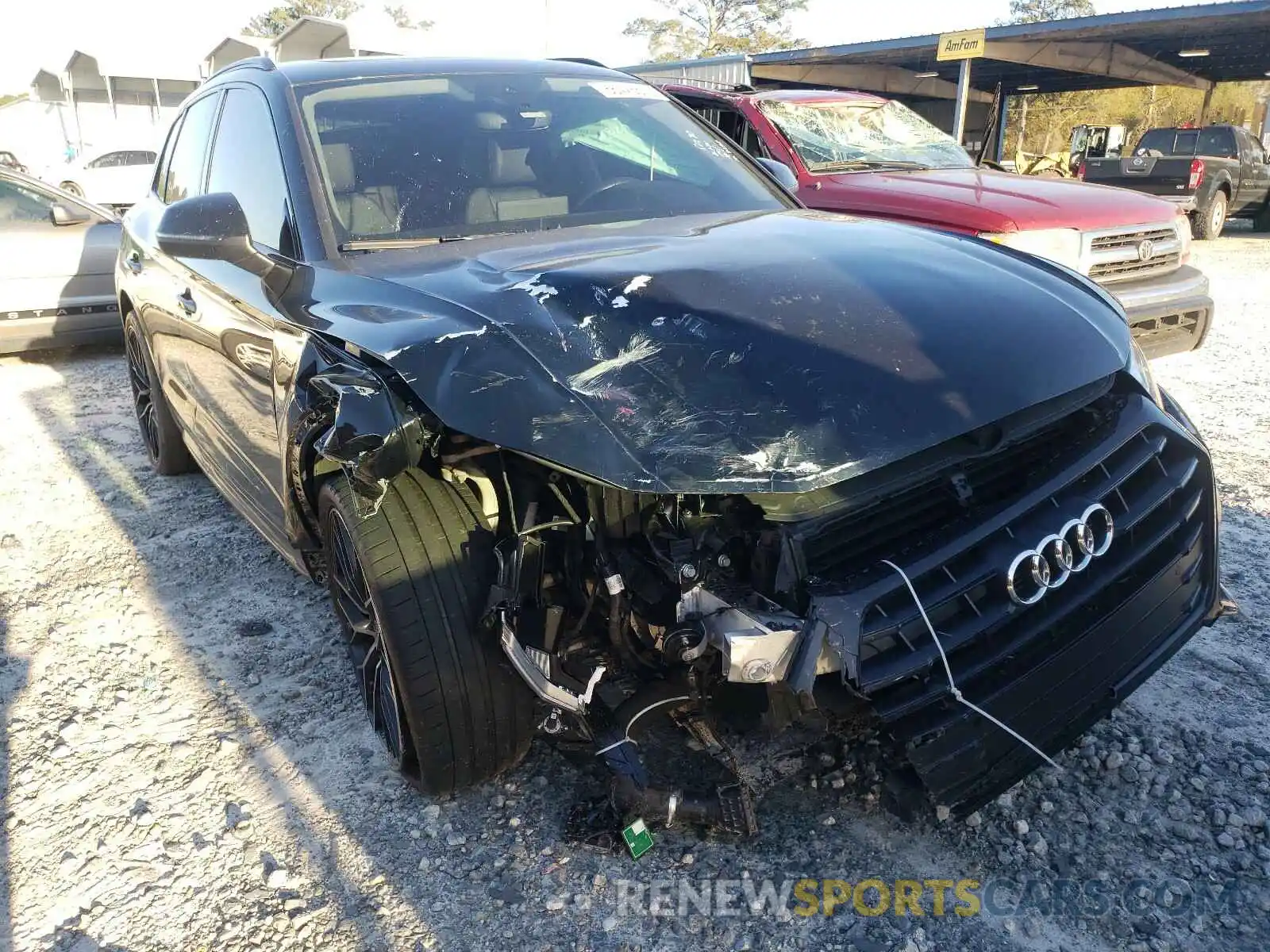 1 Photograph of a damaged car WA1BNAFY2K2027392 AUDI Q5 2019