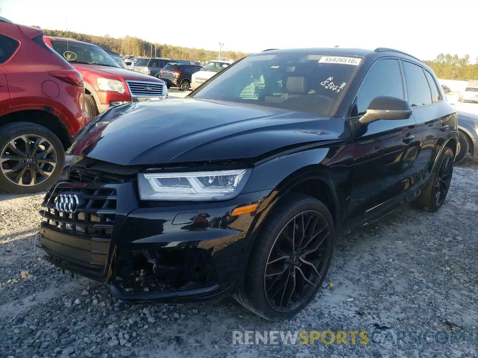 2 Photograph of a damaged car WA1BNAFY2K2027392 AUDI Q5 2019