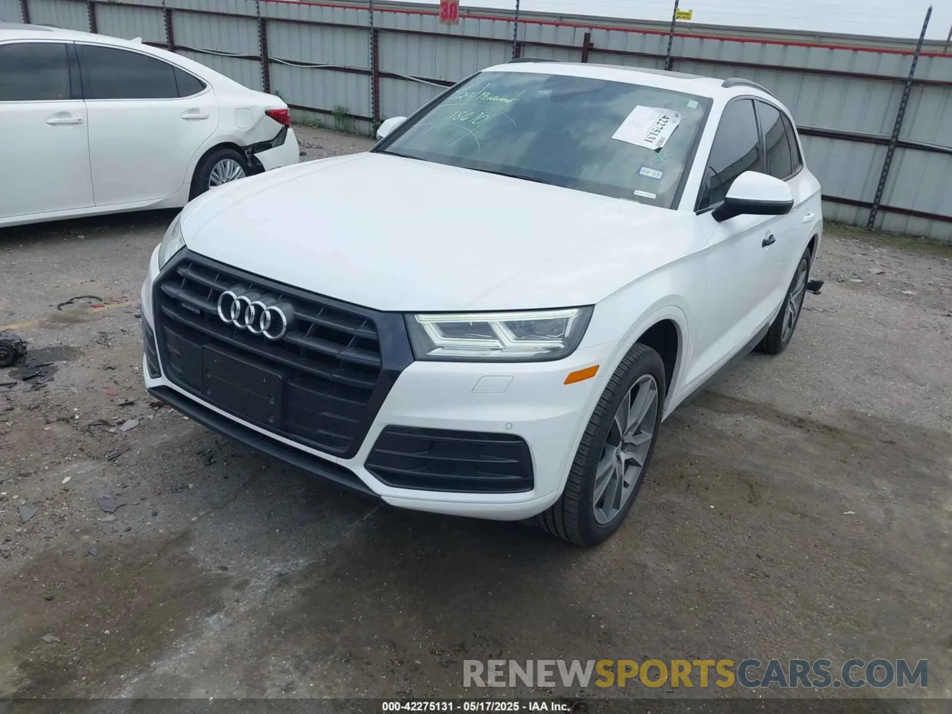 2 Photograph of a damaged car WA1BNAFY2K2030101 AUDI Q5 2019