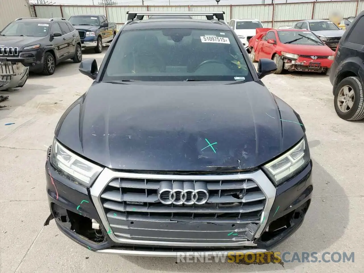 5 Photograph of a damaged car WA1BNAFY2K2033130 AUDI Q5 2019