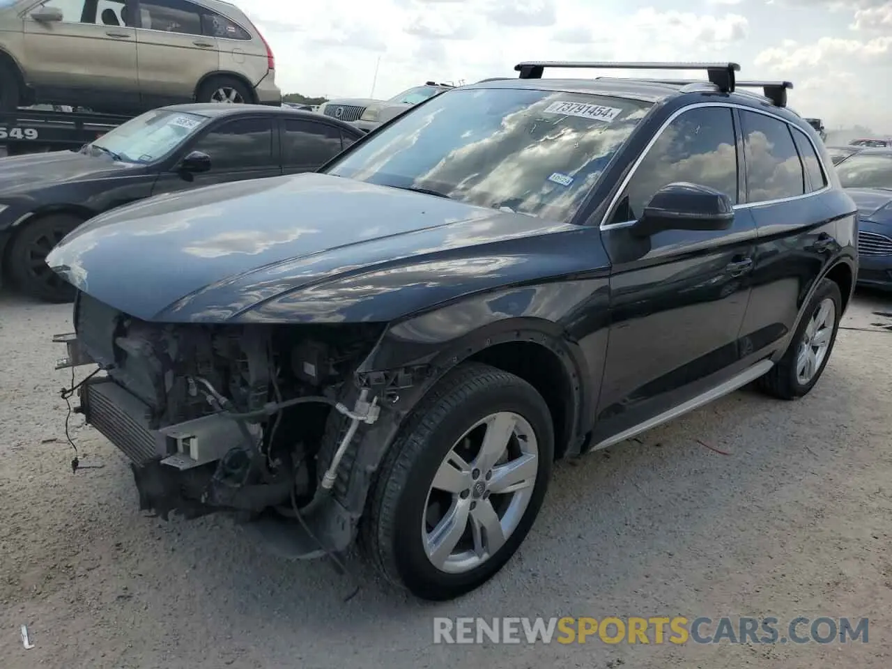 1 Photograph of a damaged car WA1BNAFY2K2035525 AUDI Q5 2019