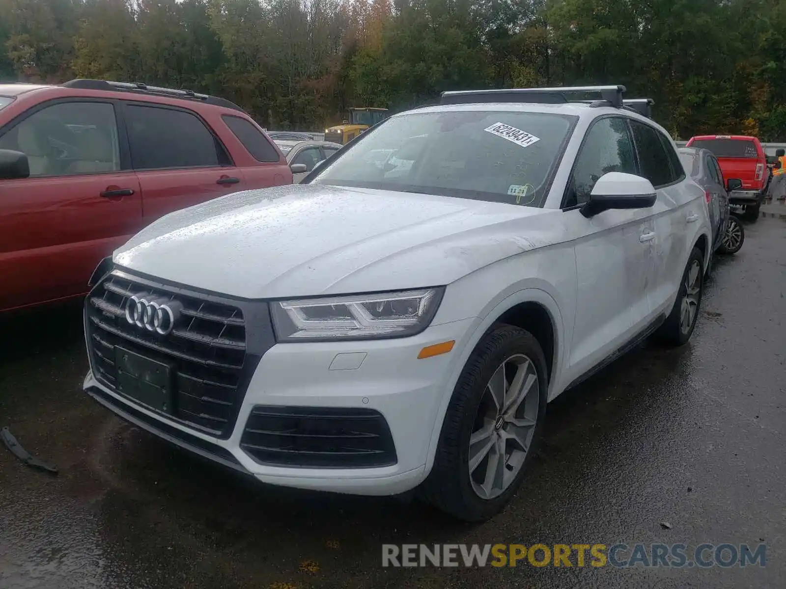 2 Photograph of a damaged car WA1BNAFY2K2035590 AUDI Q5 2019