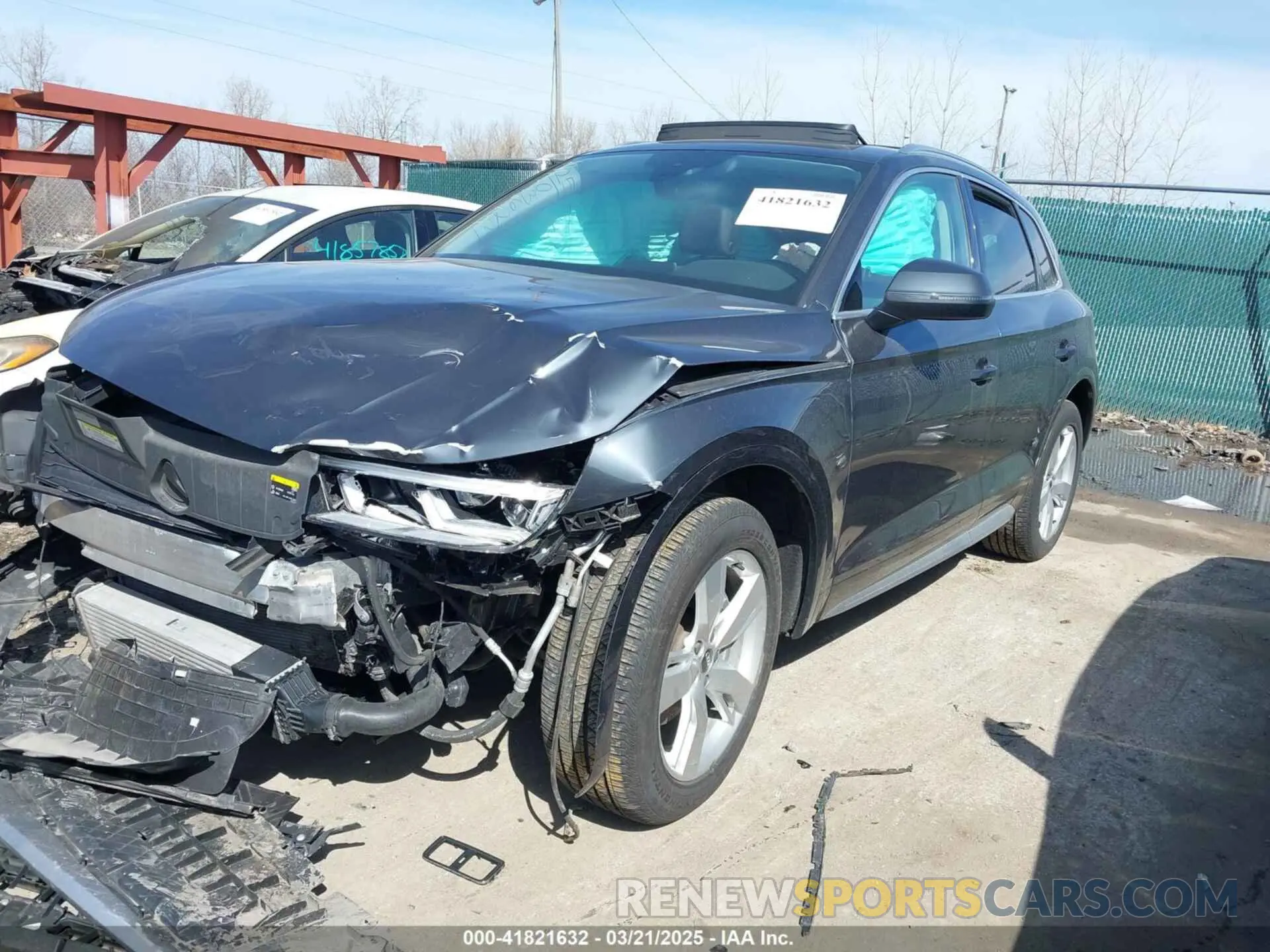 2 Photograph of a damaged car WA1BNAFY2K2047934 AUDI Q5 2019