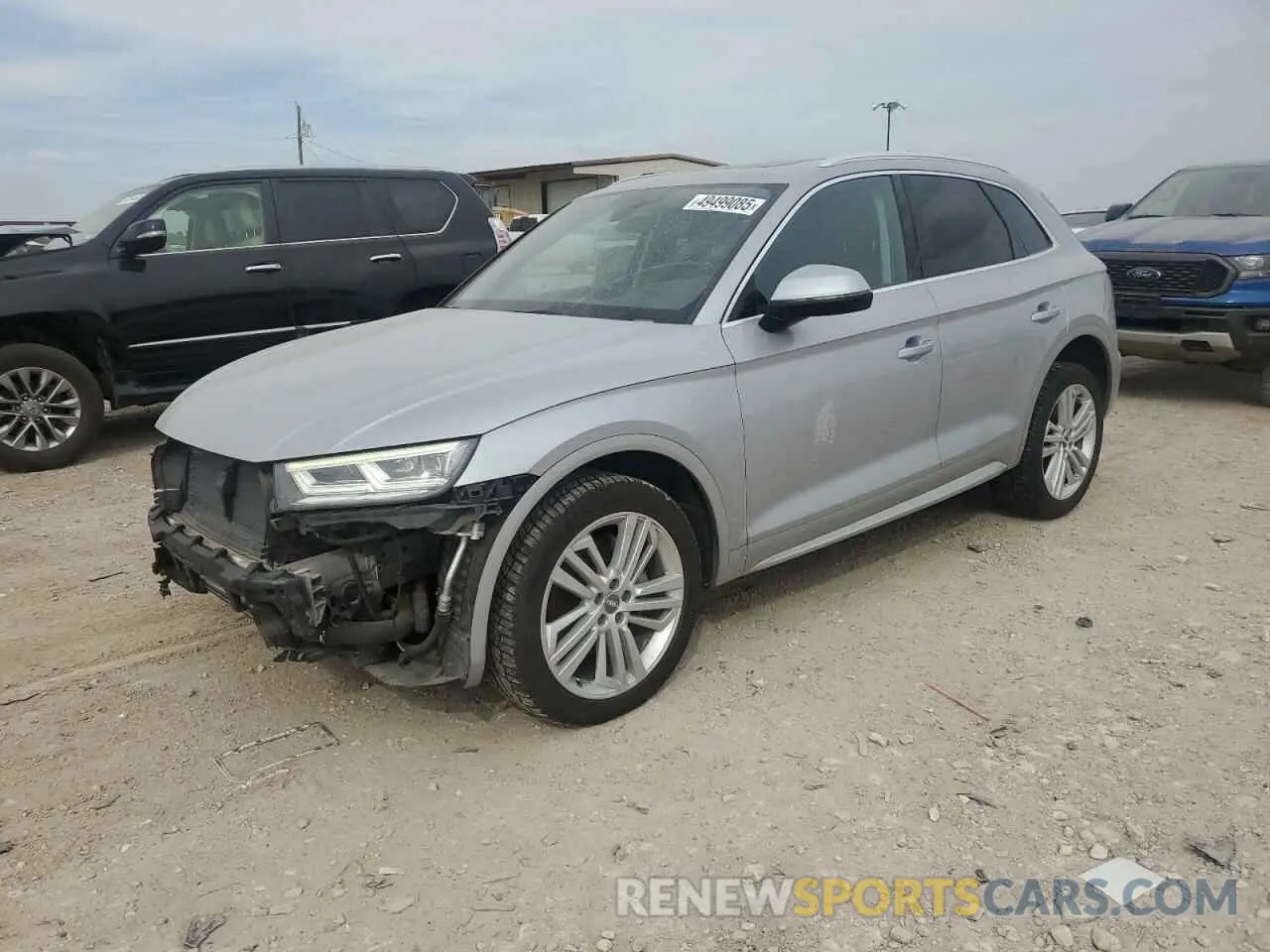 1 Photograph of a damaged car WA1BNAFY2K2049246 AUDI Q5 2019