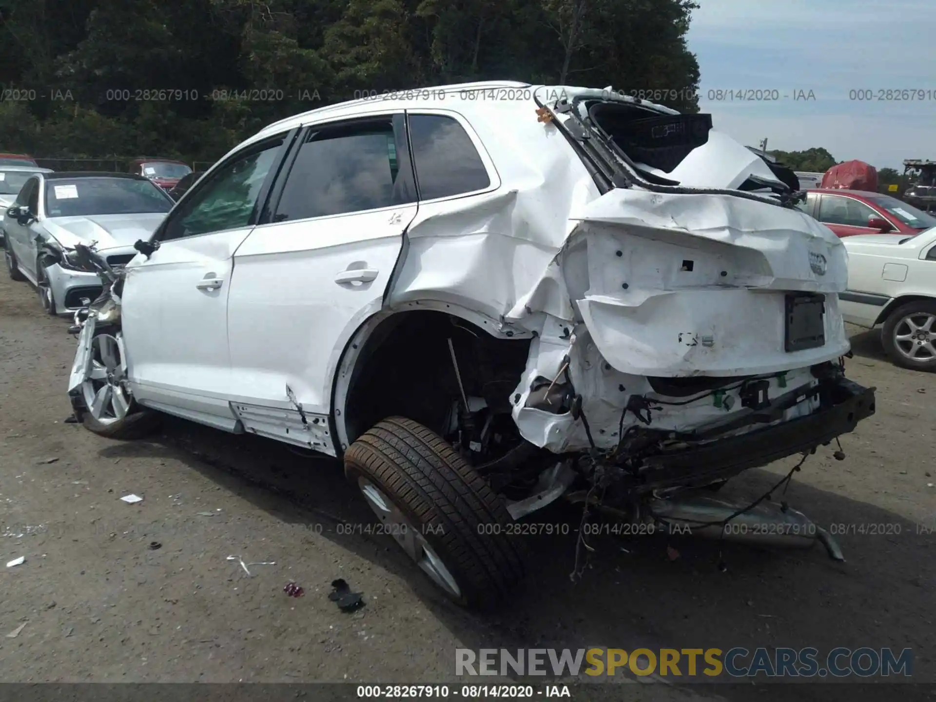 3 Photograph of a damaged car WA1BNAFY2K2064507 AUDI Q5 2019