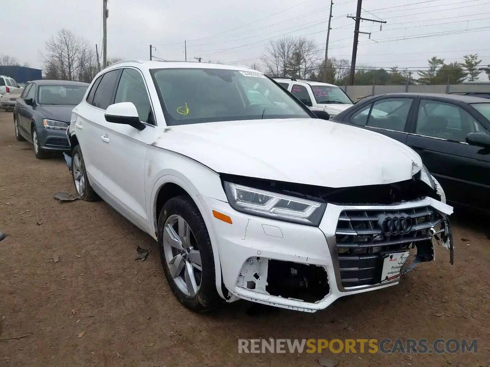 1 Photograph of a damaged car WA1BNAFY2K2097944 AUDI Q5 2019