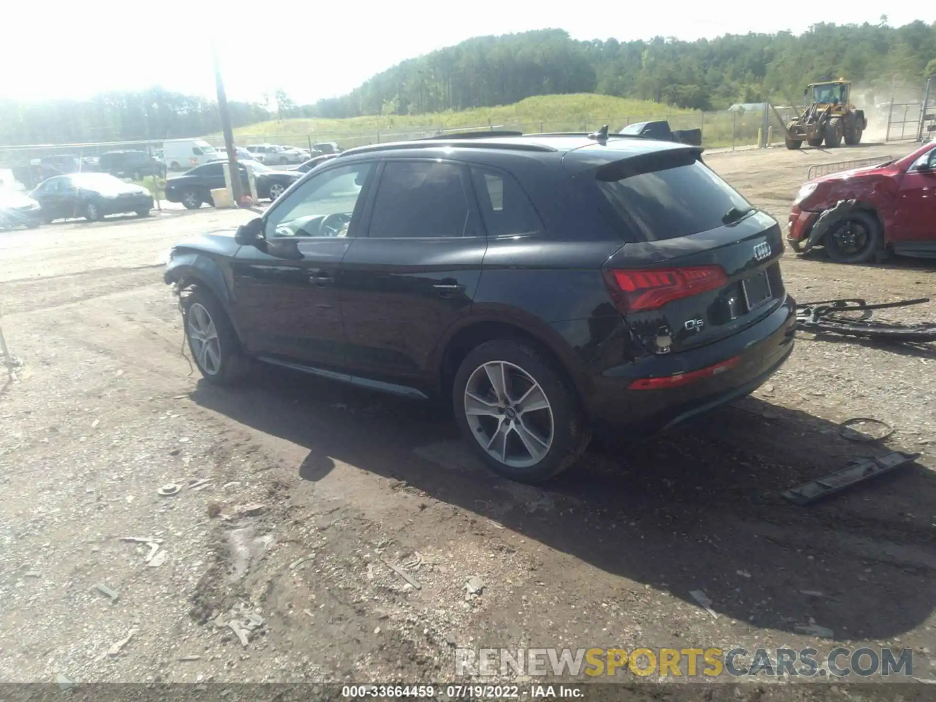 3 Photograph of a damaged car WA1BNAFY2K2104066 AUDI Q5 2019