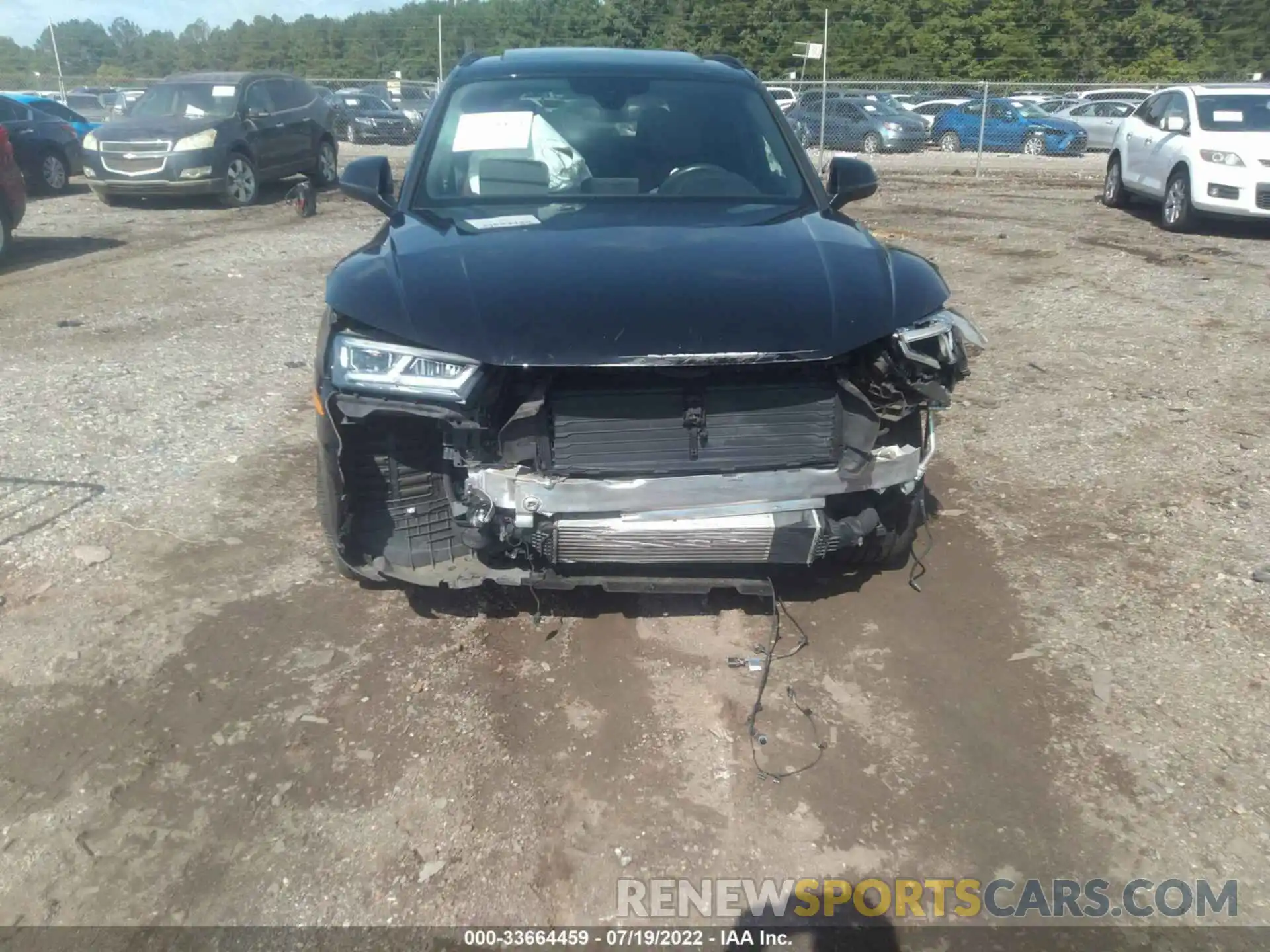 6 Photograph of a damaged car WA1BNAFY2K2104066 AUDI Q5 2019