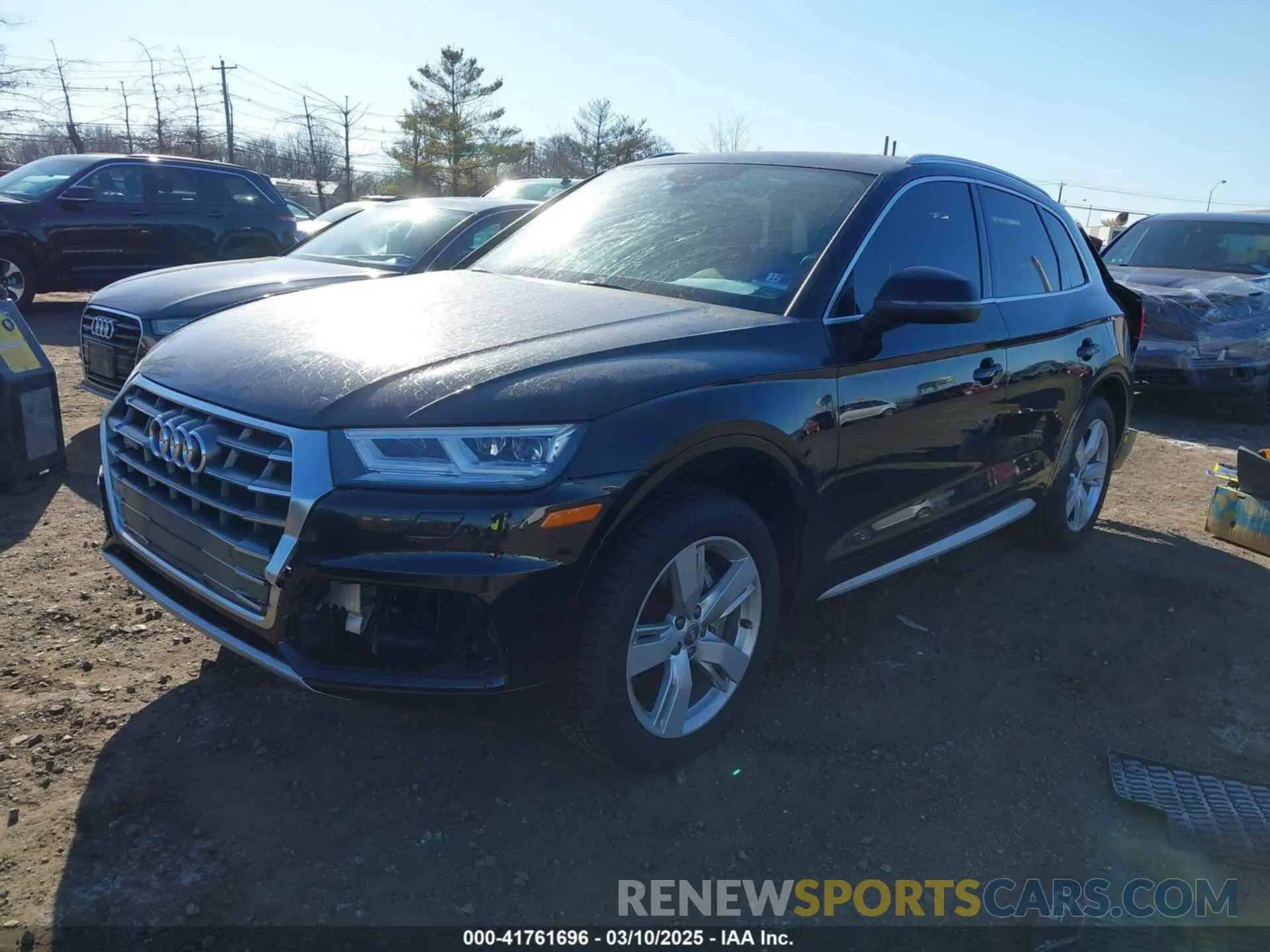2 Photograph of a damaged car WA1BNAFY2K2120476 AUDI Q5 2019