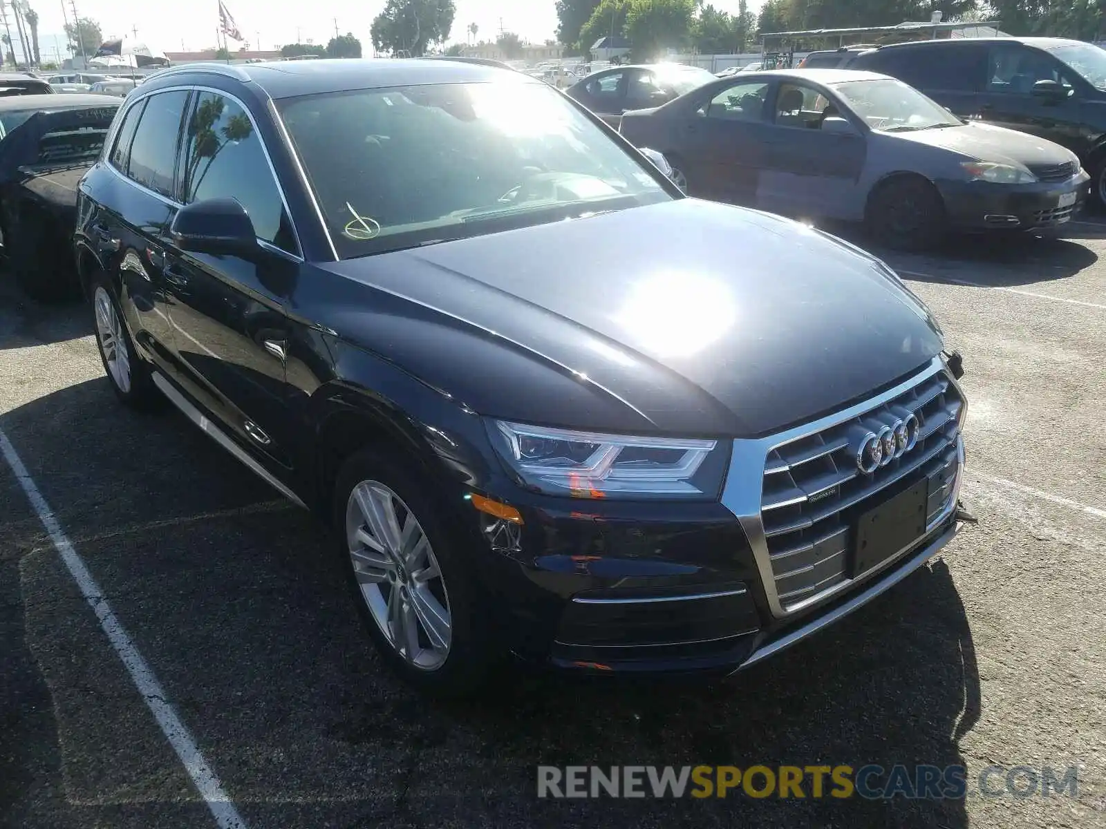 1 Photograph of a damaged car WA1BNAFY2K2126326 AUDI Q5 2019