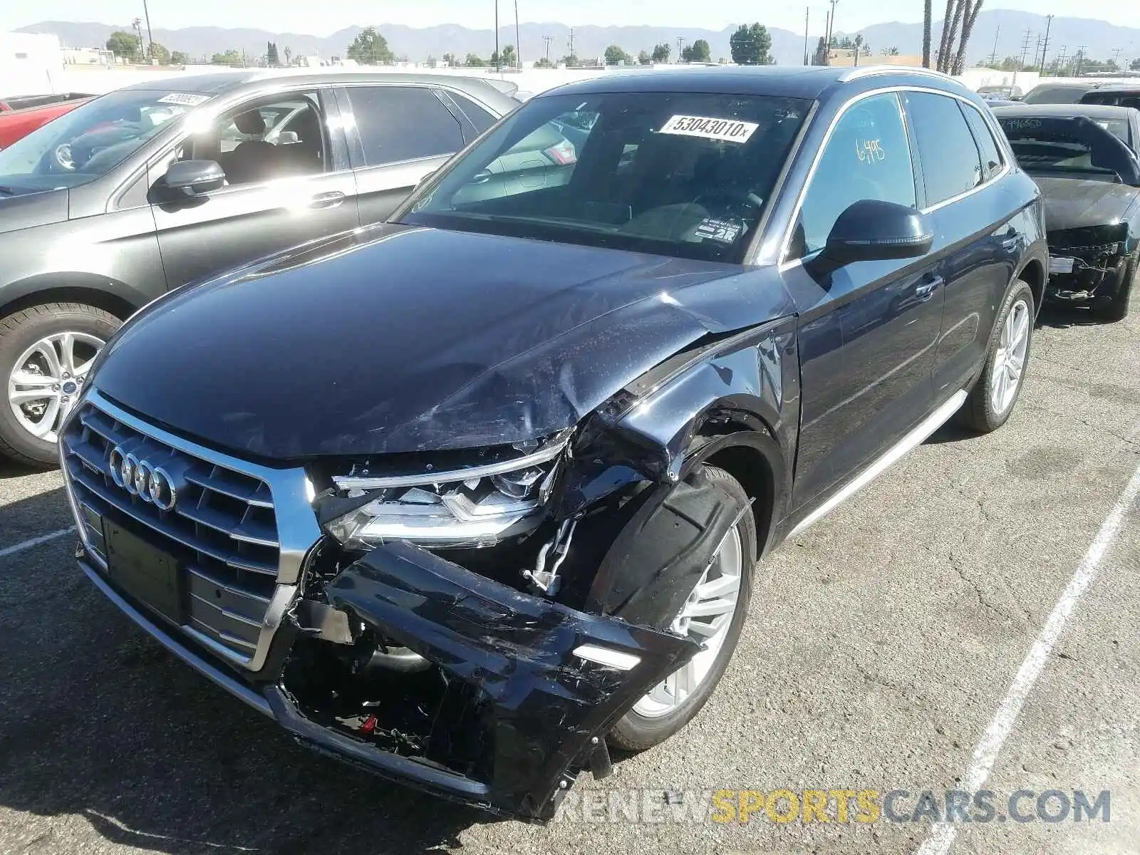 2 Photograph of a damaged car WA1BNAFY2K2126326 AUDI Q5 2019