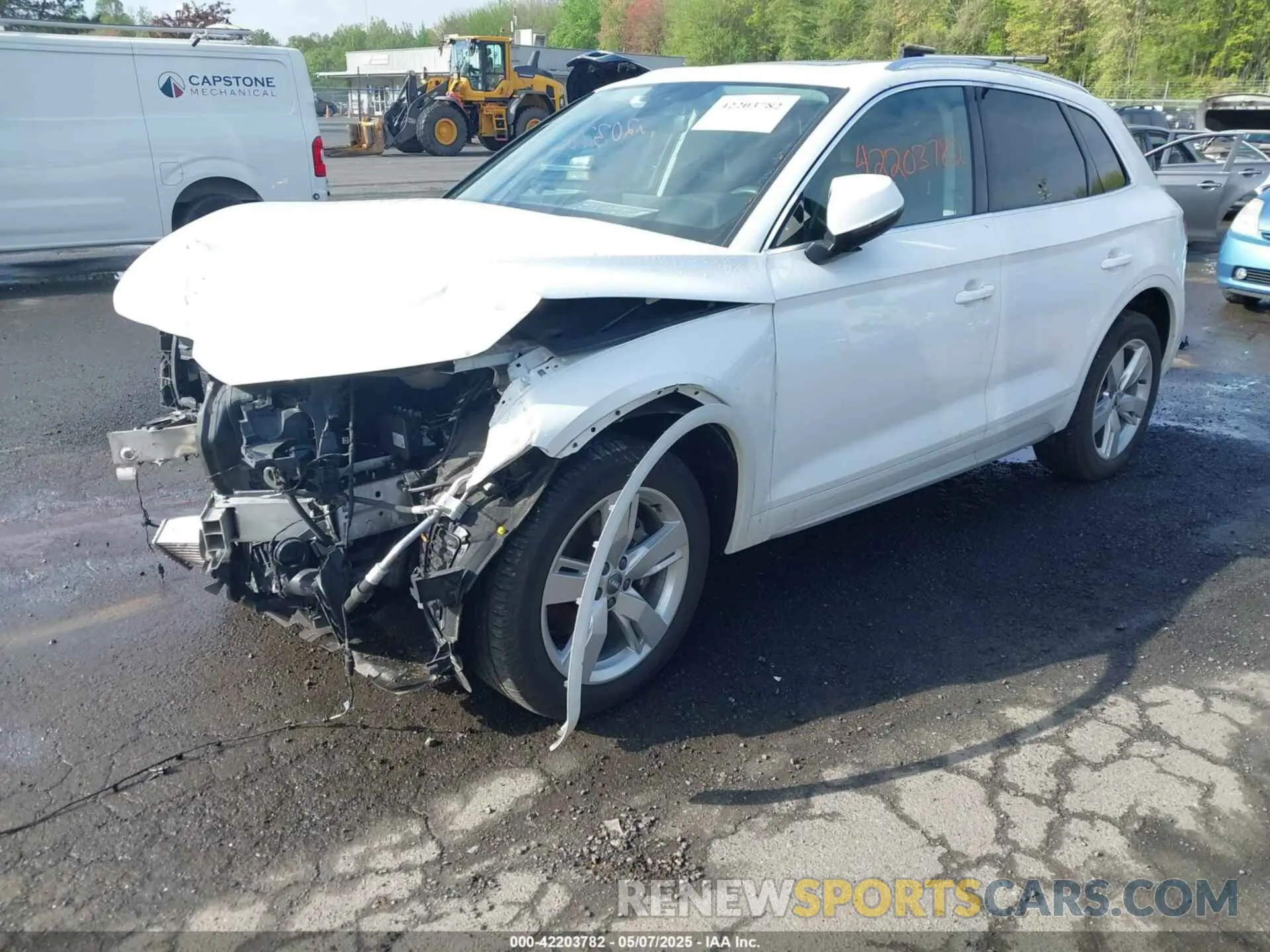 2 Photograph of a damaged car WA1BNAFY2K2128903 AUDI Q5 2019