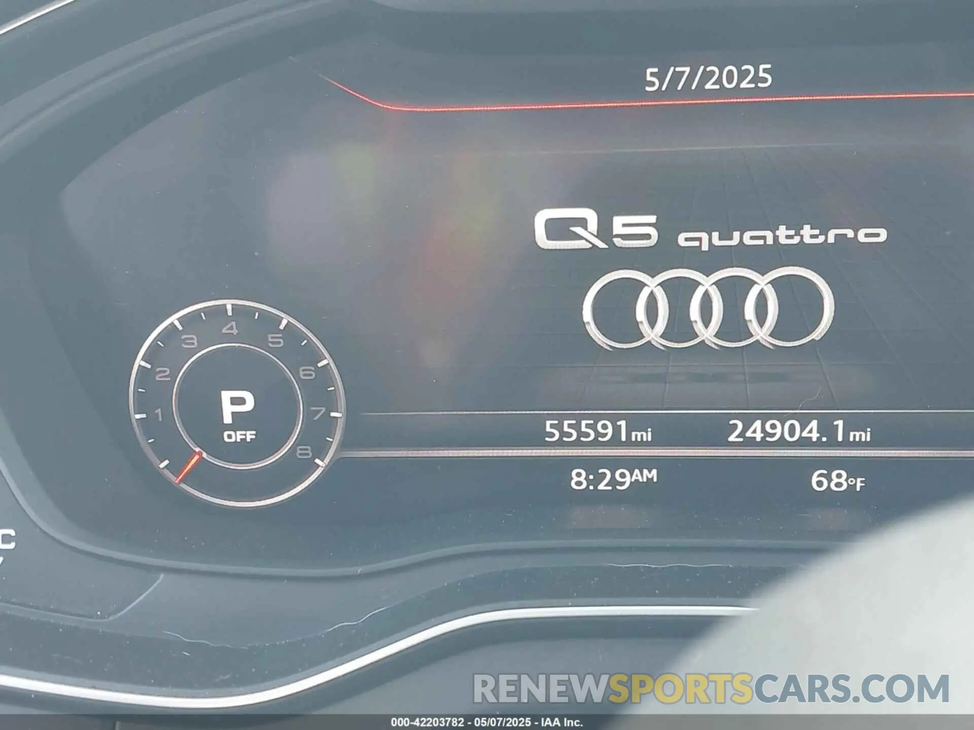 7 Photograph of a damaged car WA1BNAFY2K2128903 AUDI Q5 2019