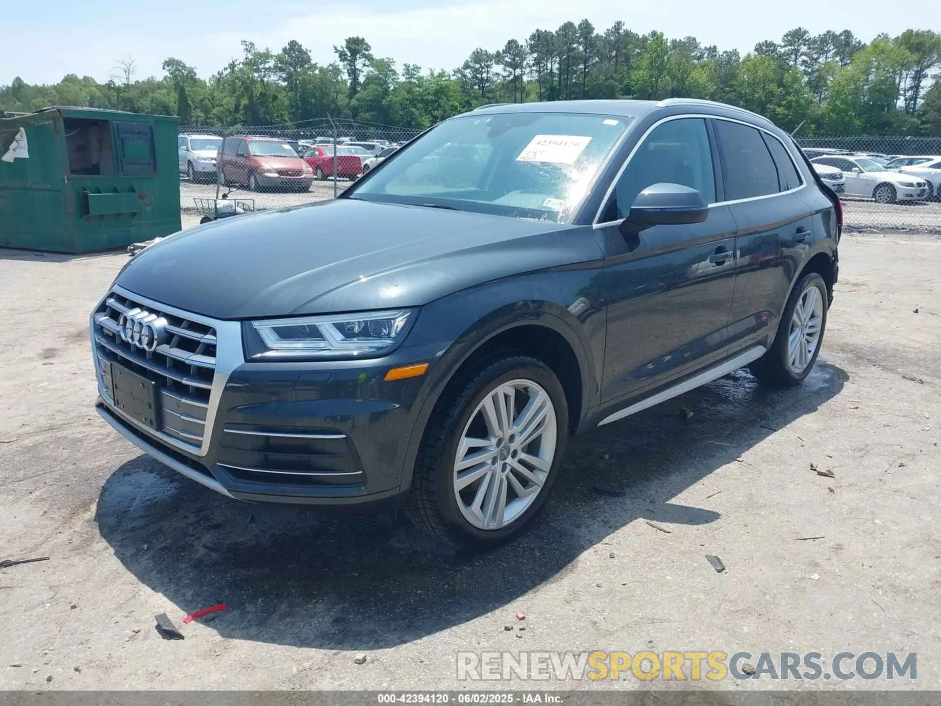 2 Photograph of a damaged car WA1BNAFY2K2136919 AUDI Q5 2019
