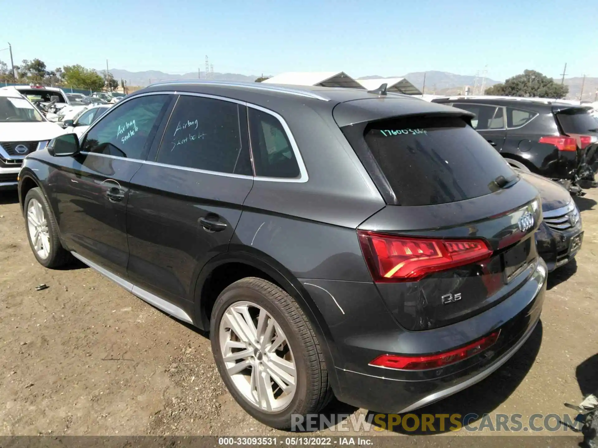 3 Photograph of a damaged car WA1BNAFY3K2025196 AUDI Q5 2019