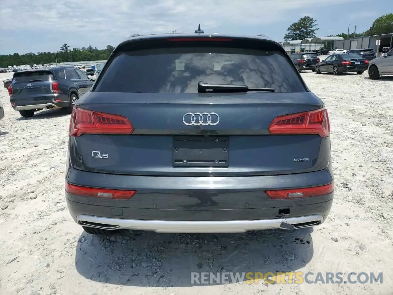 6 Photograph of a damaged car WA1BNAFY3K2026610 AUDI Q5 2019