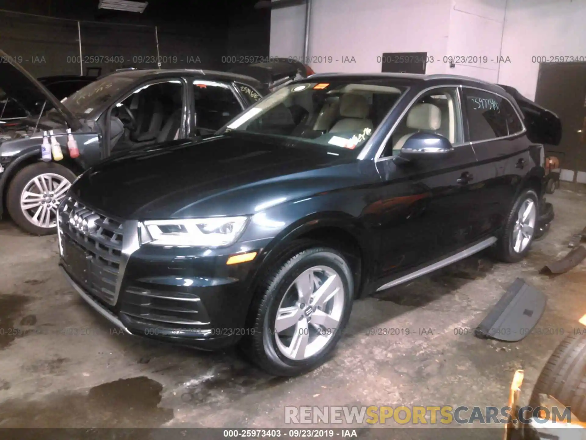 2 Photograph of a damaged car WA1BNAFY3K2037493 AUDI Q5 2019