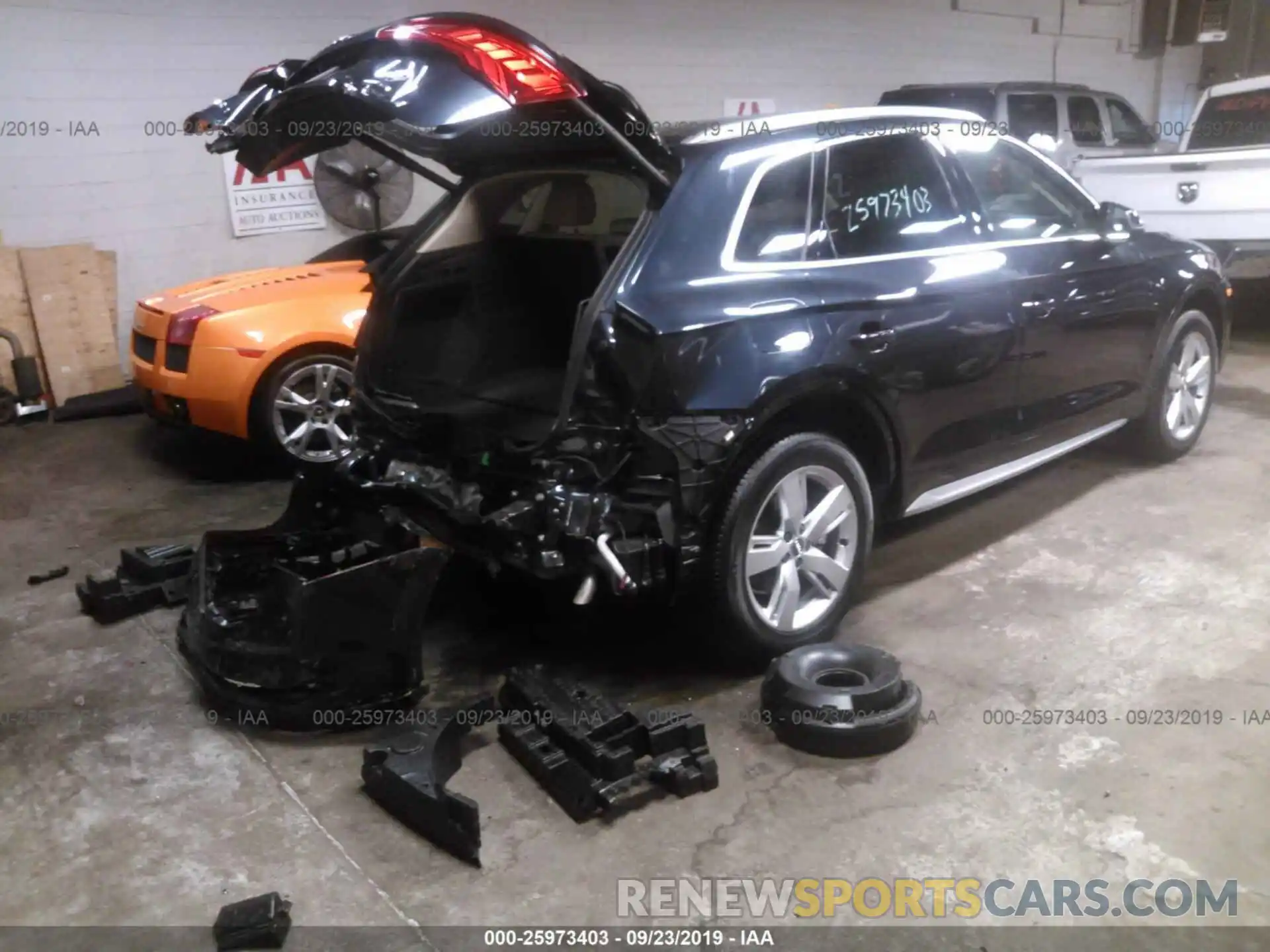 4 Photograph of a damaged car WA1BNAFY3K2037493 AUDI Q5 2019