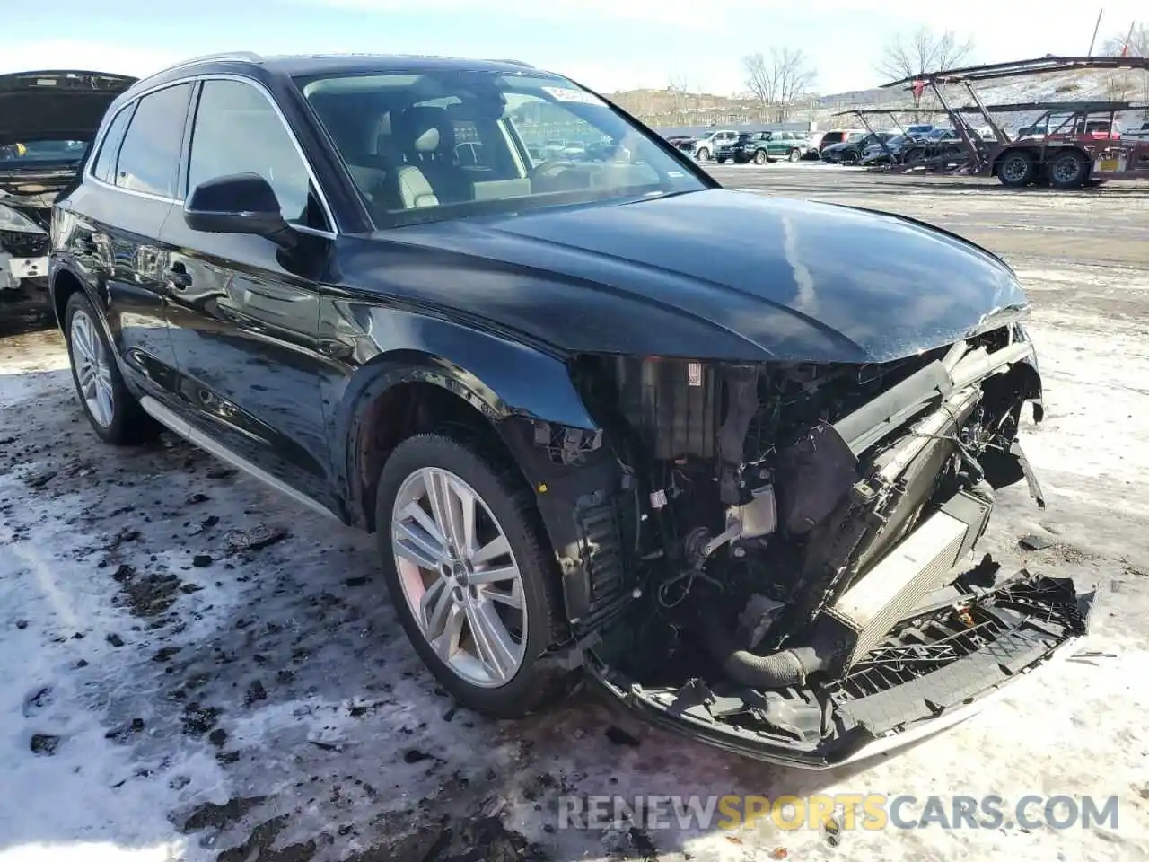 4 Photograph of a damaged car WA1BNAFY3K2052608 AUDI Q5 2019