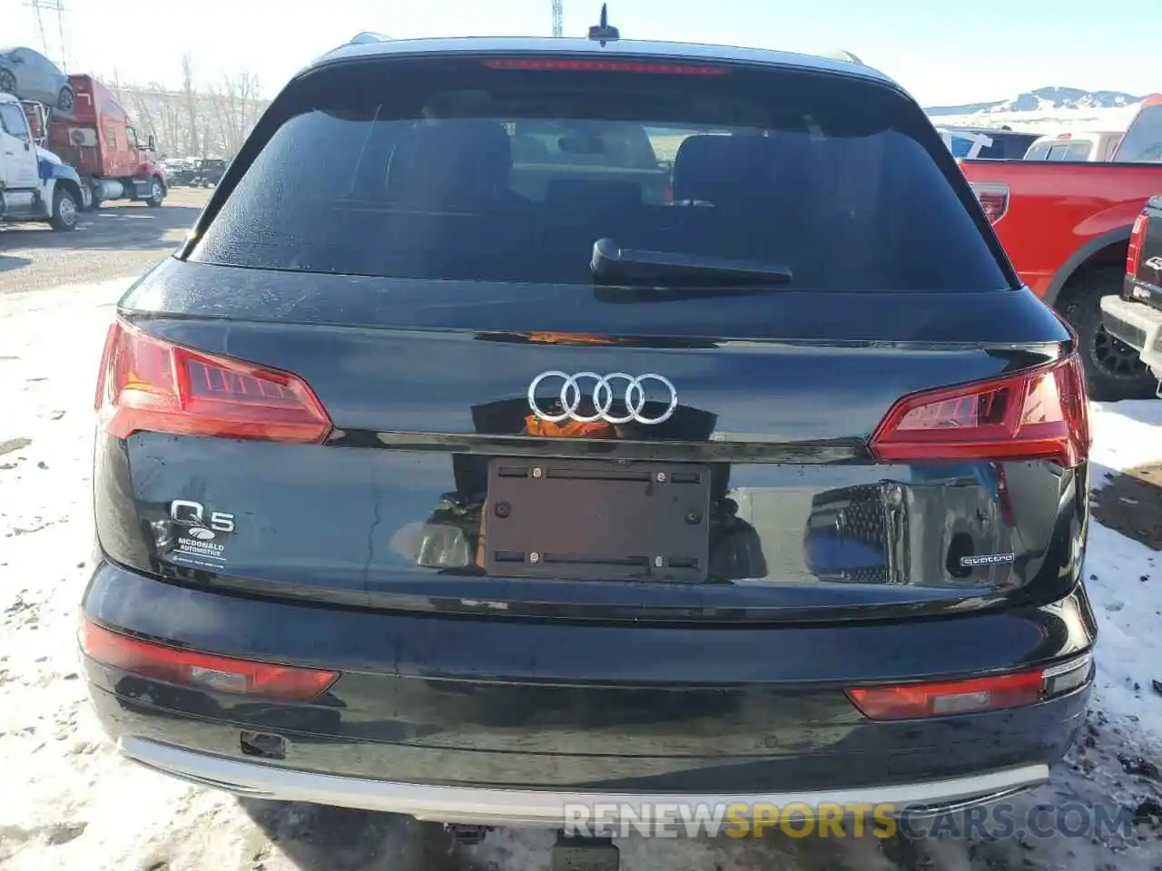 6 Photograph of a damaged car WA1BNAFY3K2052608 AUDI Q5 2019