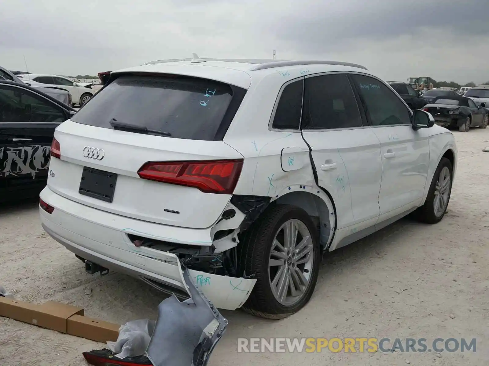 4 Photograph of a damaged car WA1BNAFY3K2069375 AUDI Q5 2019