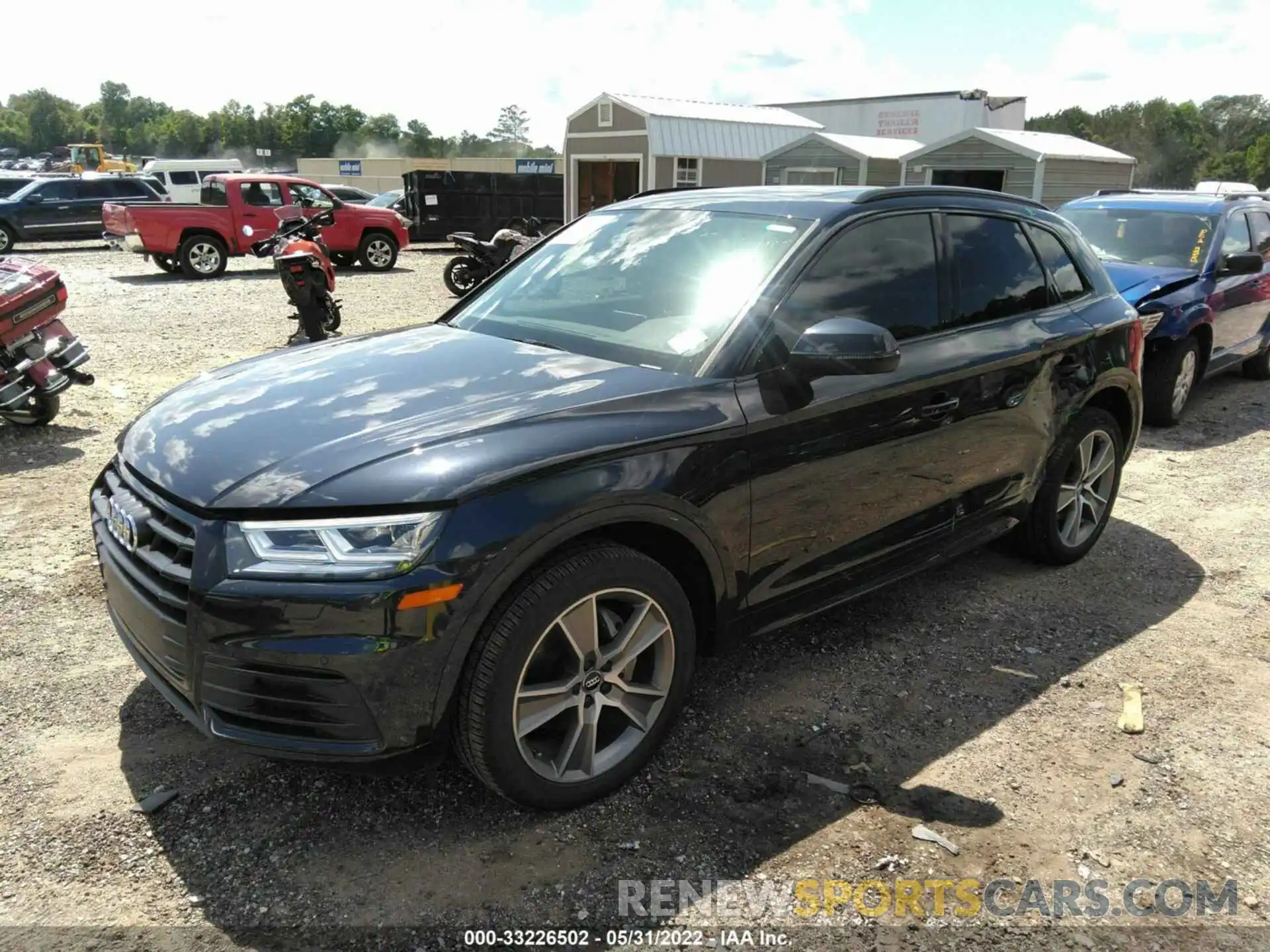 2 Photograph of a damaged car WA1BNAFY3K2071546 AUDI Q5 2019